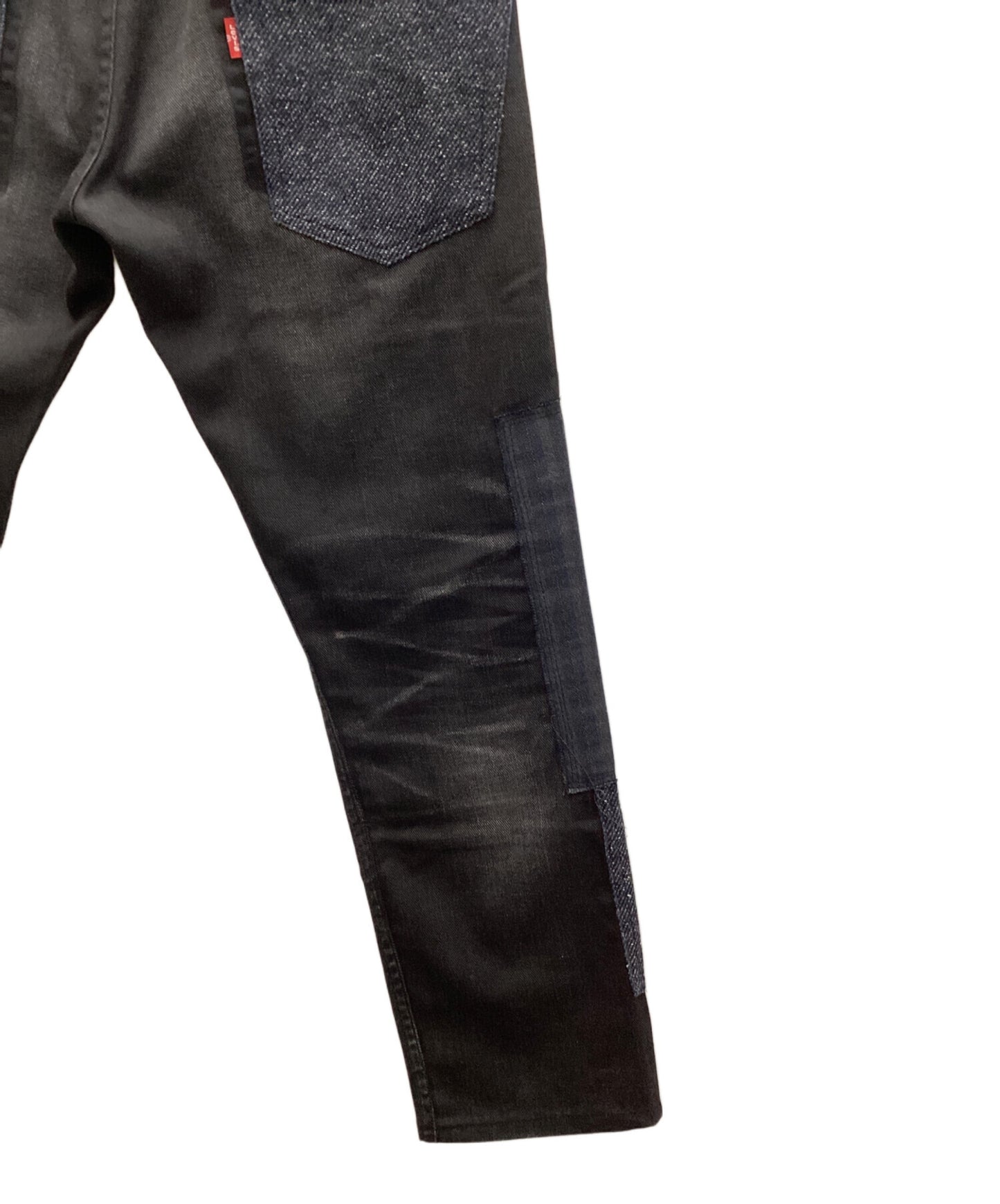 [Pre-owned] COMME des GARCONS JUNYA WATANABE MAN Patchwork denim pants made of different materials WL-P207