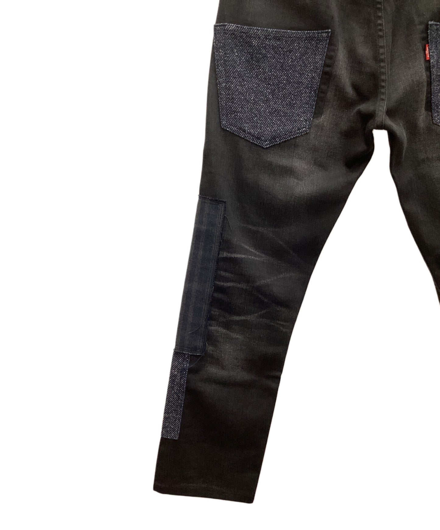 [Pre-owned] COMME des GARCONS JUNYA WATANABE MAN Patchwork denim pants made of different materials WL-P207