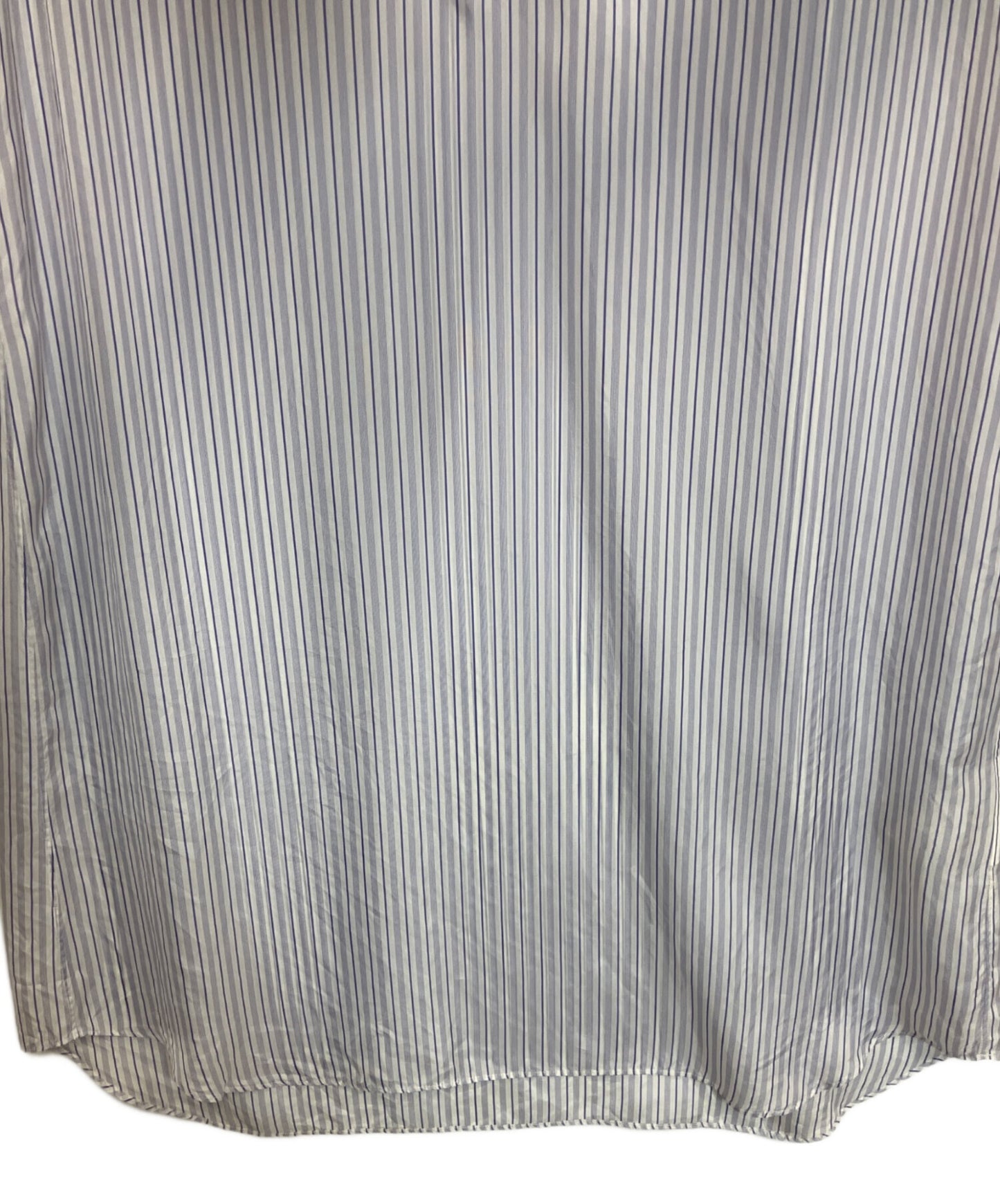 [Pre-owned] COMME des GARCONS SHIRT No collar pullover stripe shirt S27048
