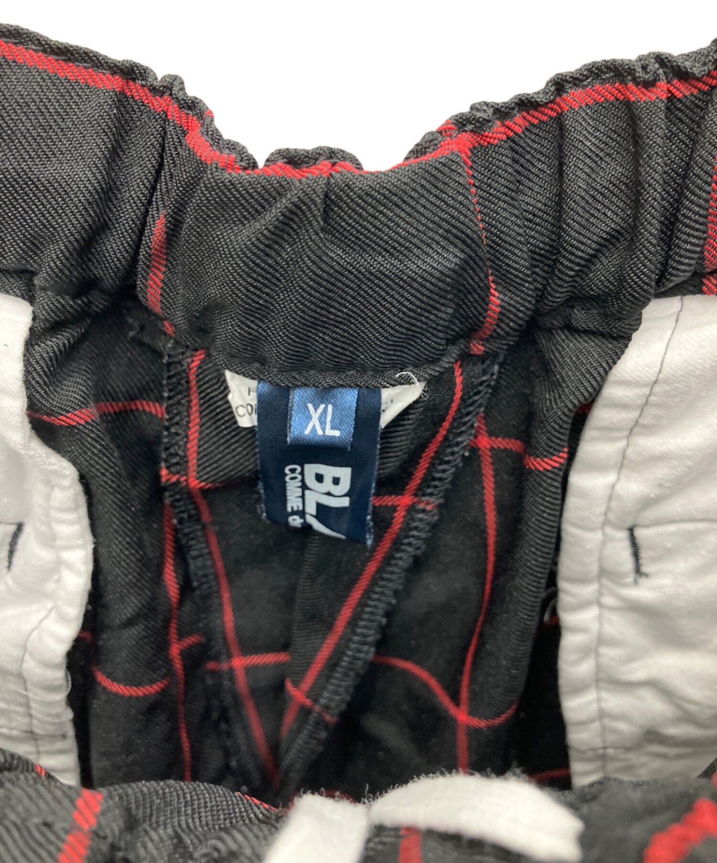 [Pre-owned] BLACK COMME des GARCONS loose-fitting pants with an elastic or drawcord waist 1L-P001/AD2023