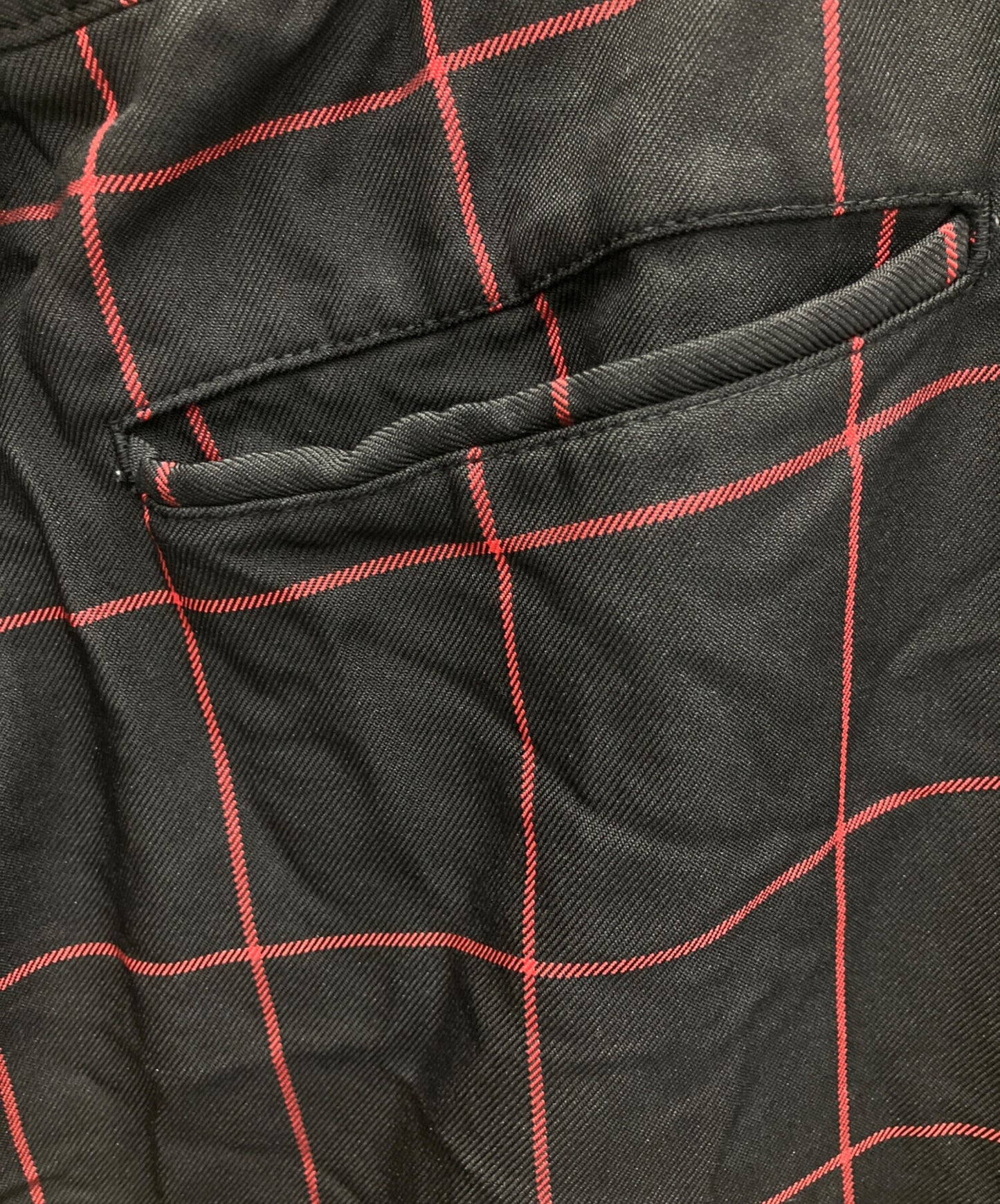 [Pre-owned] BLACK COMME des GARCONS loose-fitting pants with an elastic or drawcord waist 1L-P001/AD2023