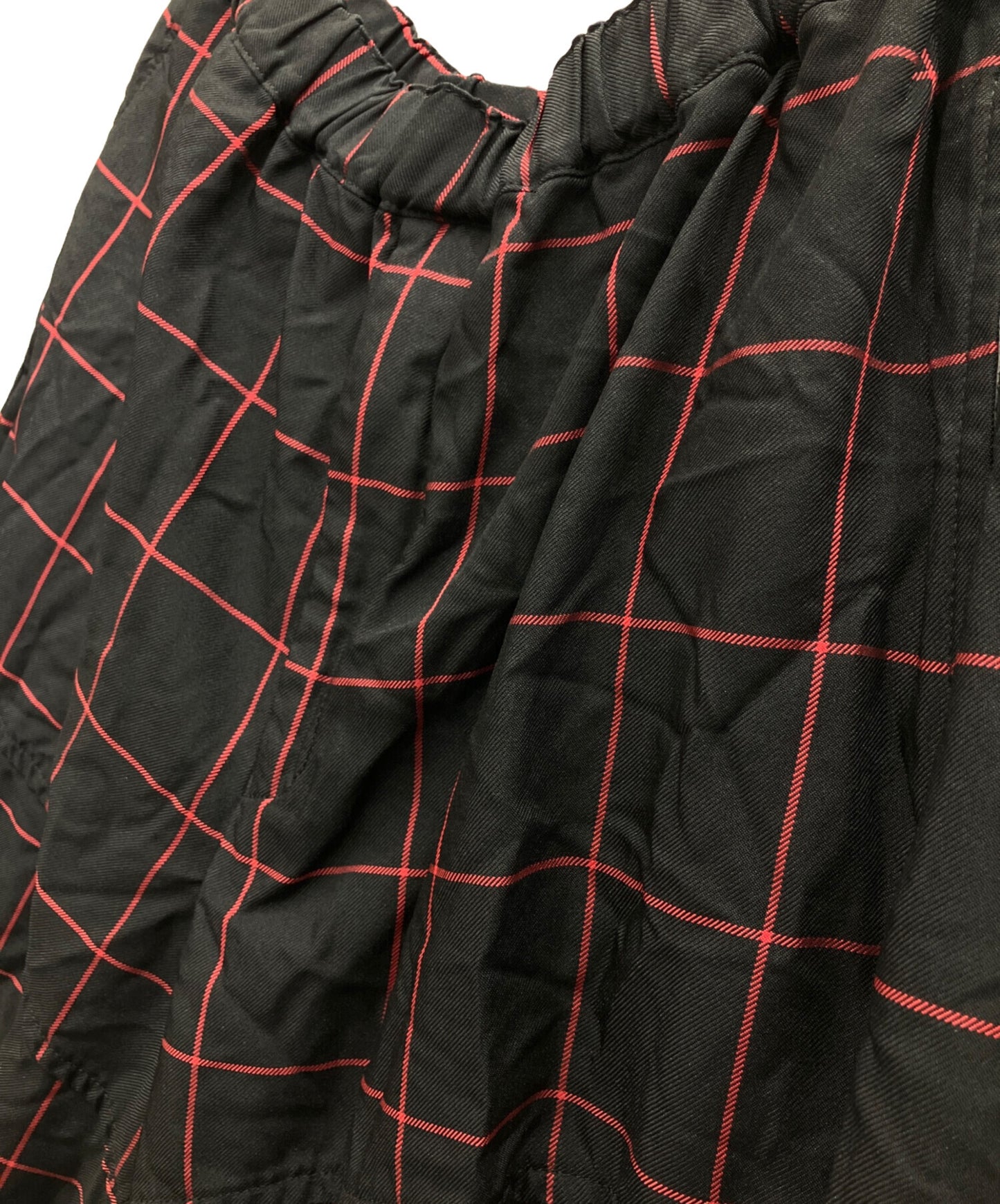 [Pre-owned] BLACK COMME des GARCONS loose-fitting pants with an elastic or drawcord waist 1L-P001/AD2023