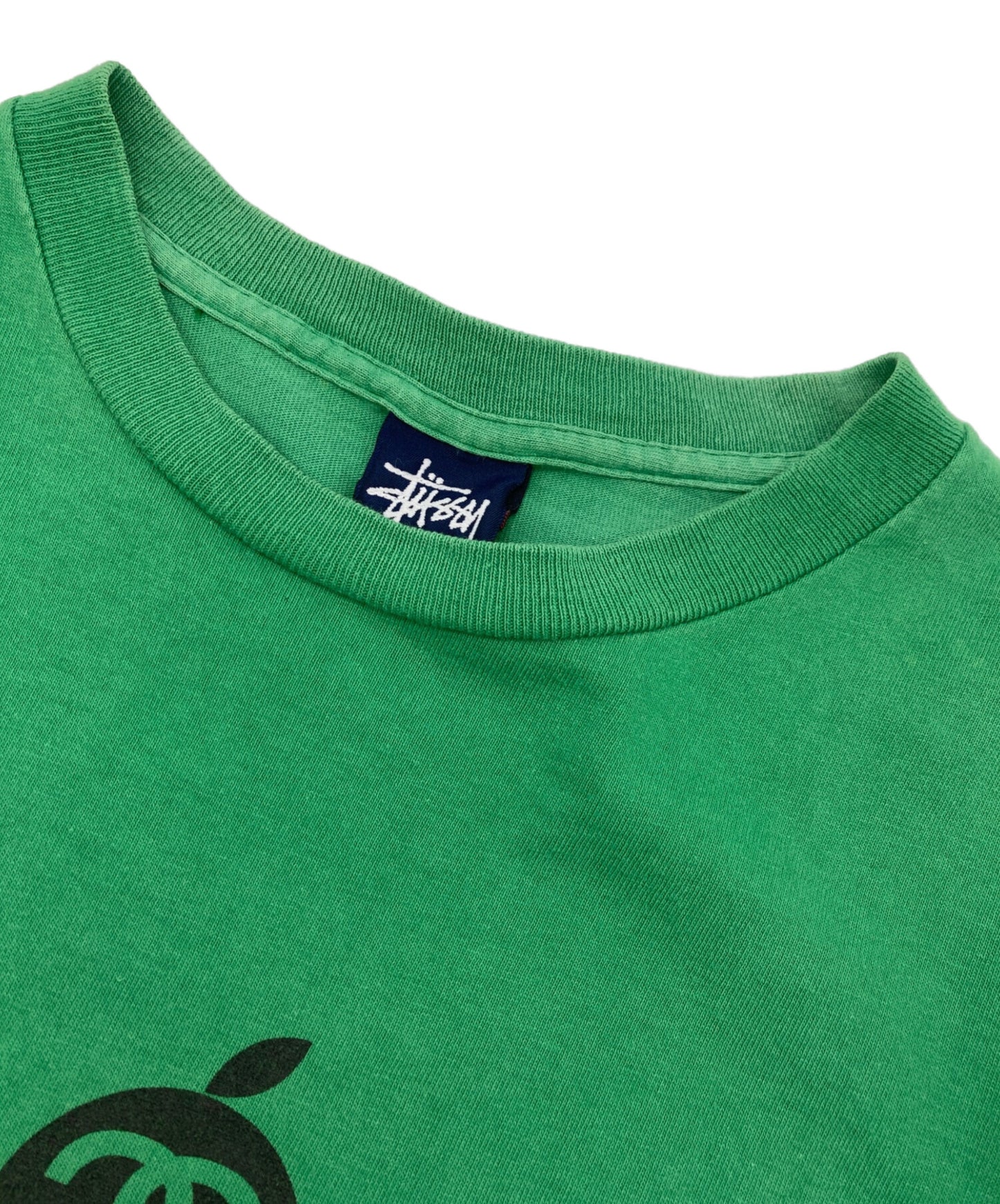 [Pre-owned] stussy Apple Logo T-Shirt