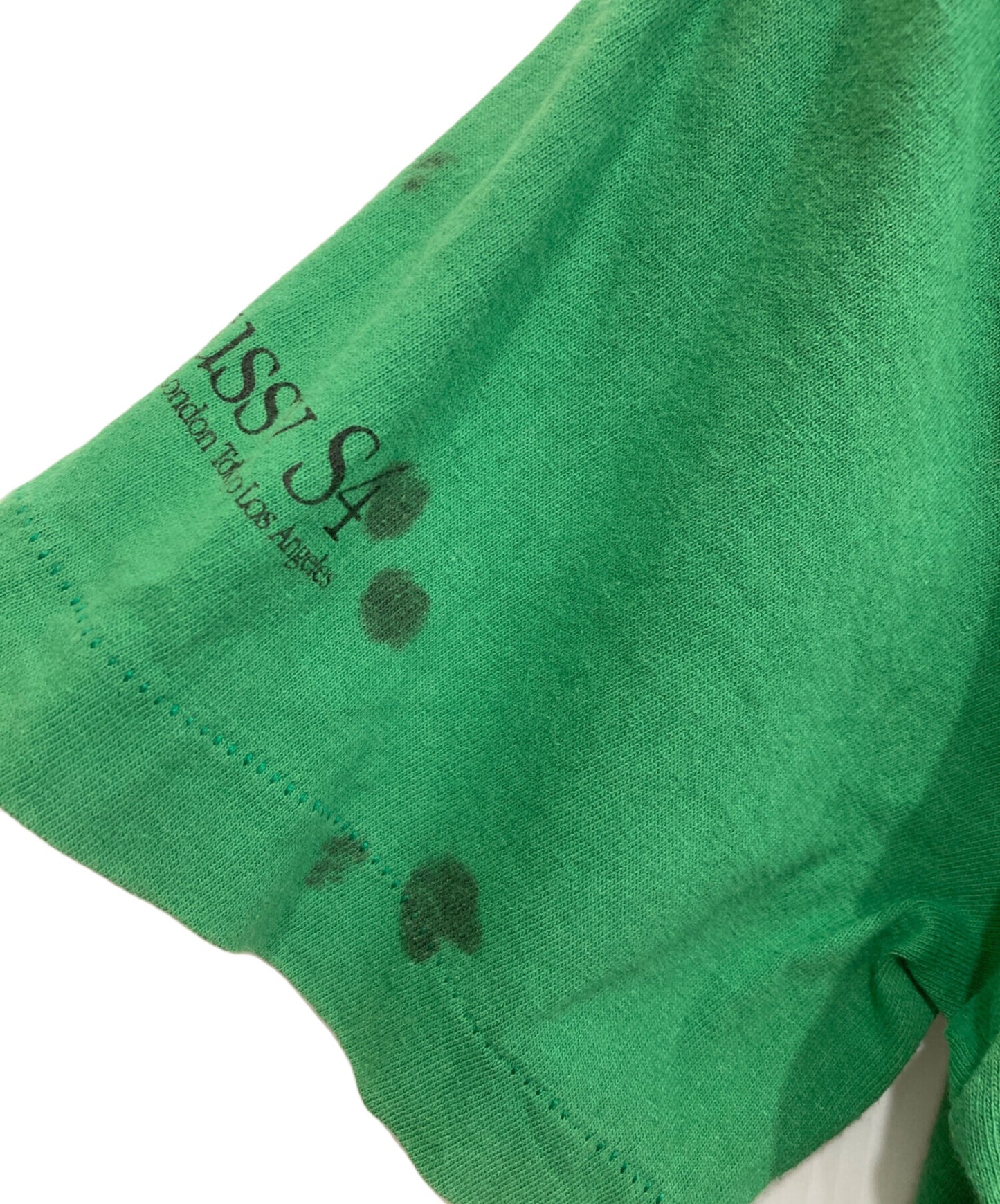 [Pre-owned] stussy Apple Logo T-Shirt