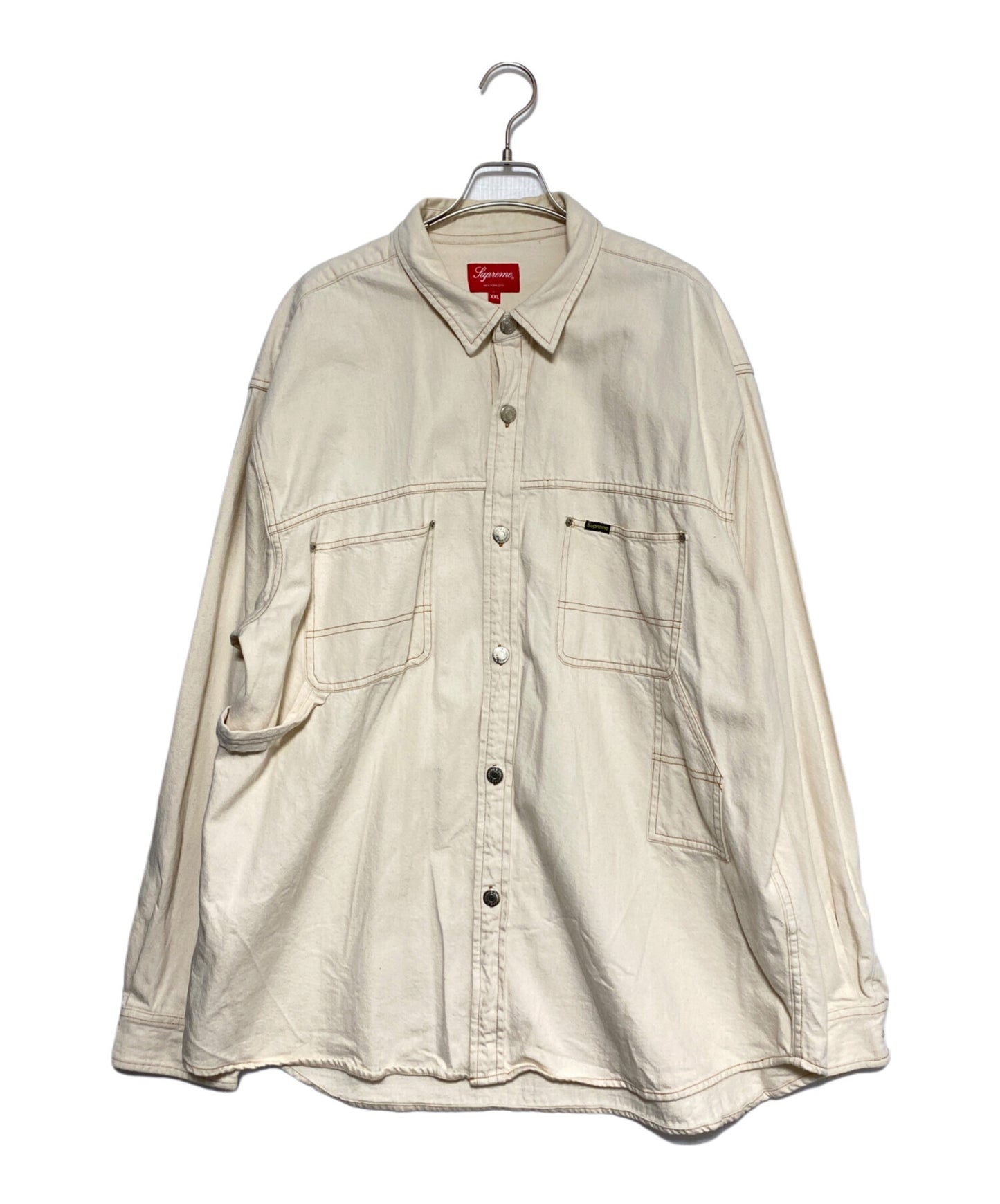 [Pre-owned] SUPREME Denim Painter Shirt