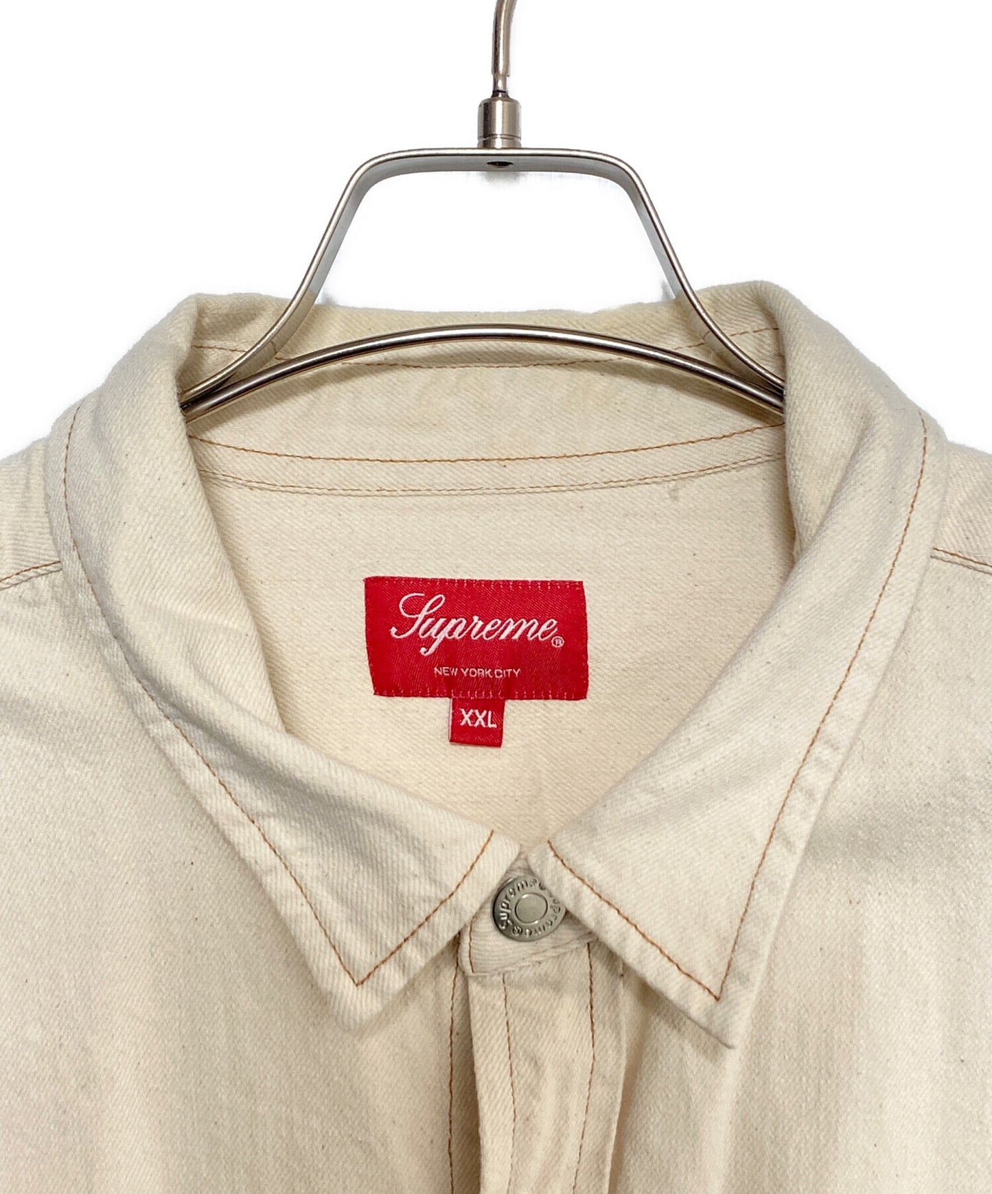 [Pre-owned] SUPREME Denim Painter Shirt