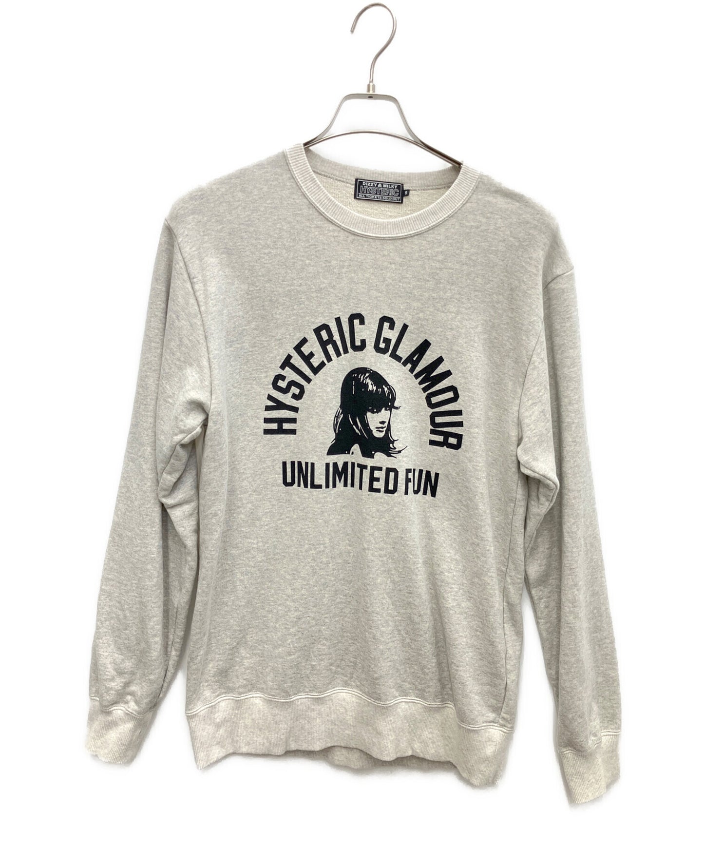 [Pre-owned] Hysteric Glamour UNLIMITED FUN Sweatshirt 02243CS01