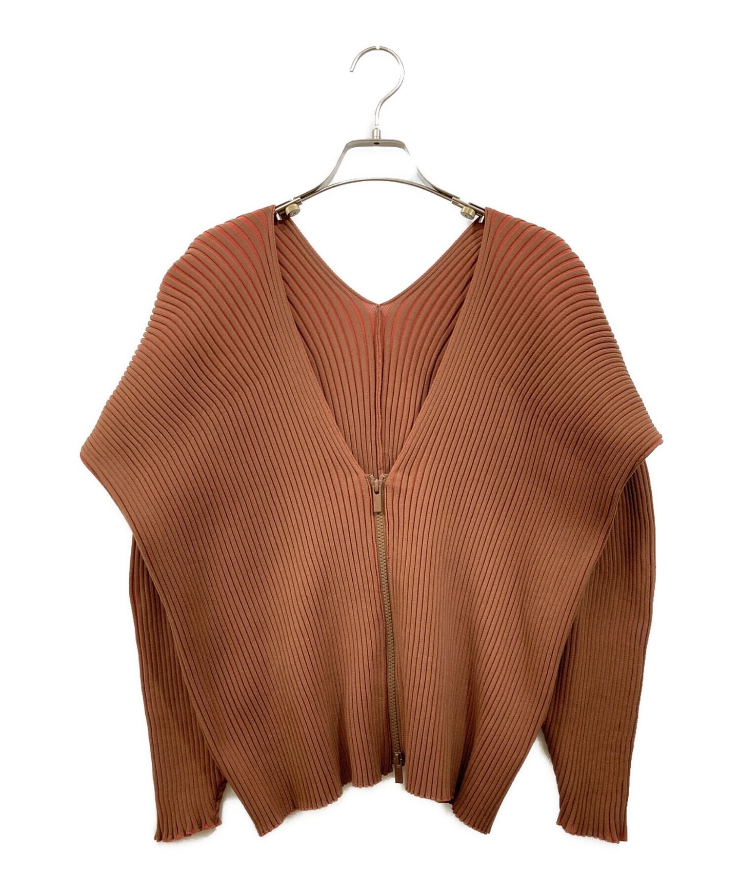 [Pre-owned] ISSEY MIYAKE Knit Pleated Cardigan IM23KO257