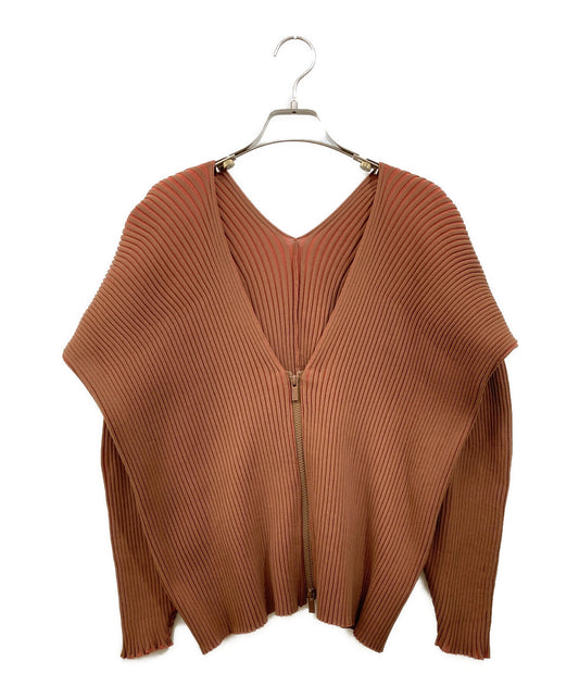 [Pre-owned] ISSEY MIYAKE Knit Pleated Cardigan IM23KO257