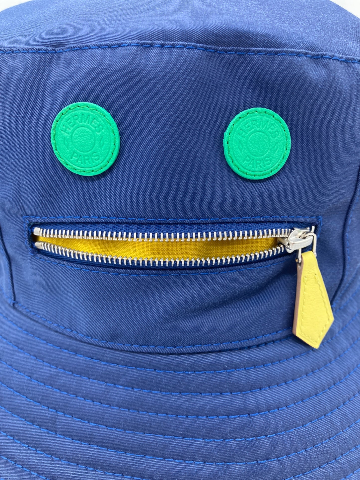 [Pre-owned] HERMES Elvis Robot Bucket Hat