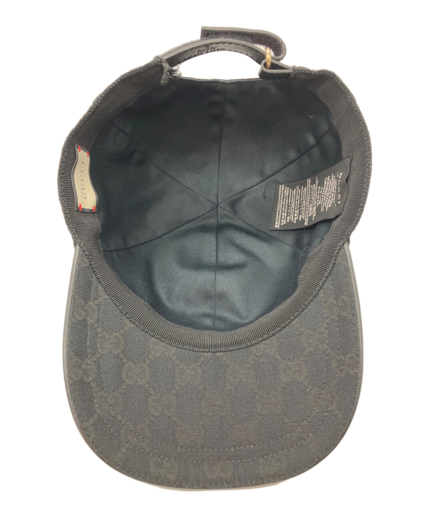 [Pre-owned] GUCCI GG Canvas Baseball Cap 200035 204891
