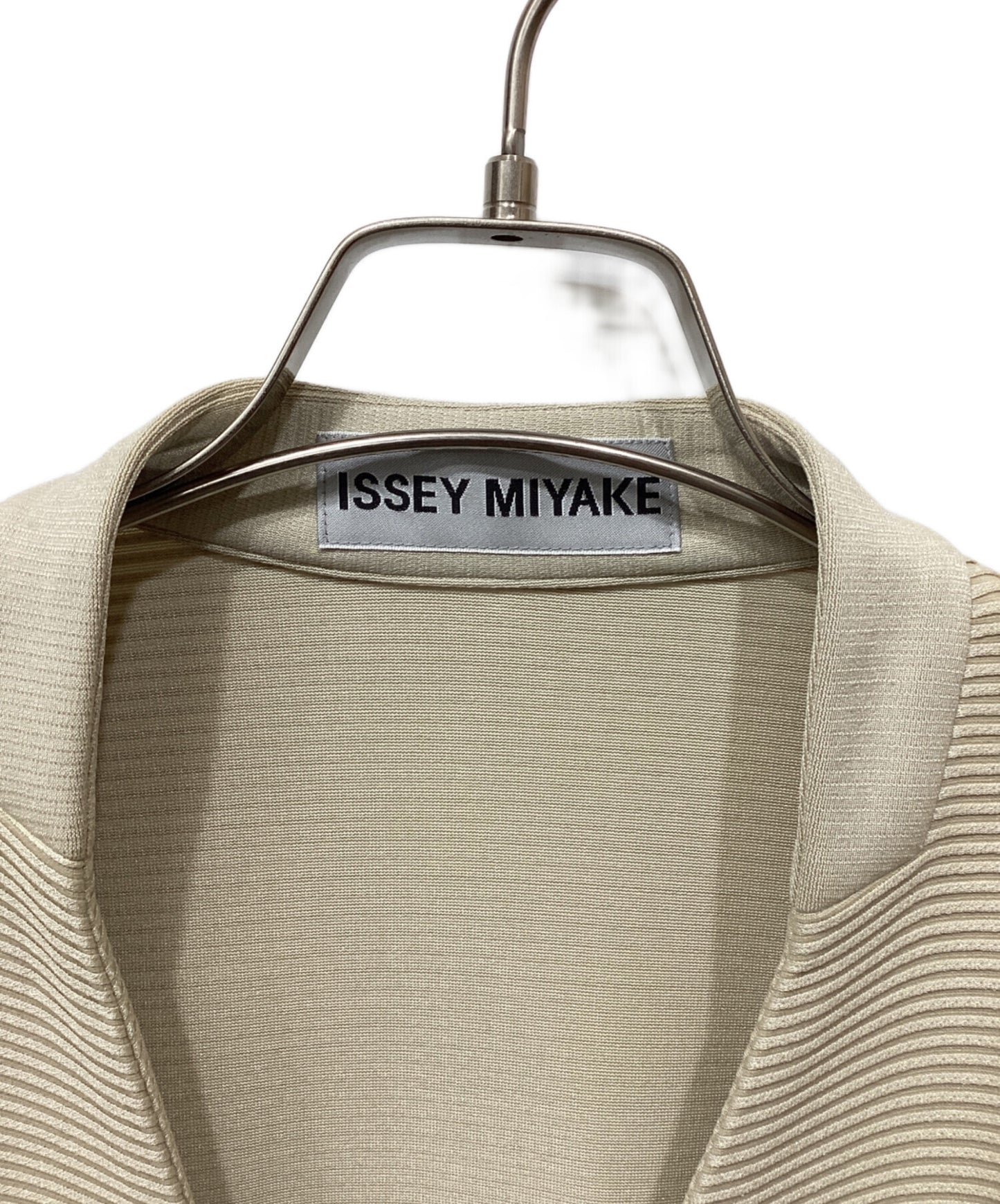 [Pre-owned] ISSEY MIYAKE Pinstripe knit blazer IM33-KD297-40
