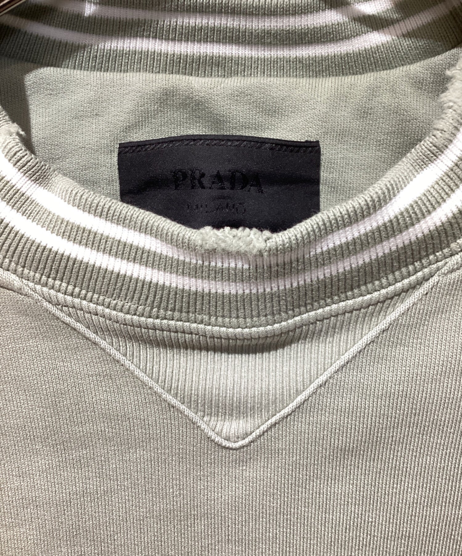 Pre-owned] PRADA Faded finish sweatshirt UJL69B – Archive Factory