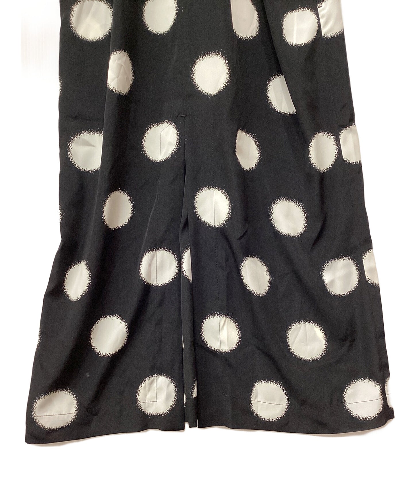 [Pre-owned] Y's Polka Dot Voluminous Dress YS-D40-931