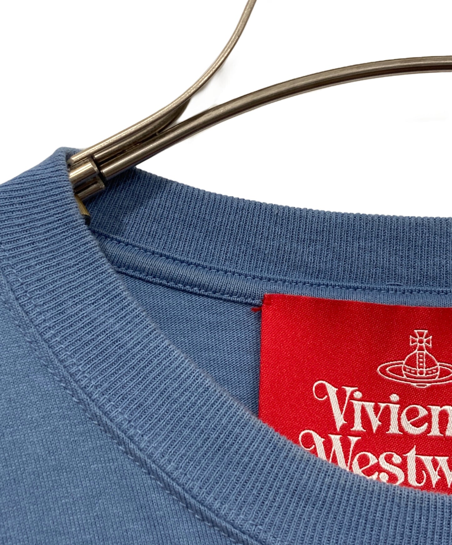 [Pre-owned] Vivienne Westwood RED LABEL Logo cut and sewn dress/ Short sleeve dress 16-12-541028