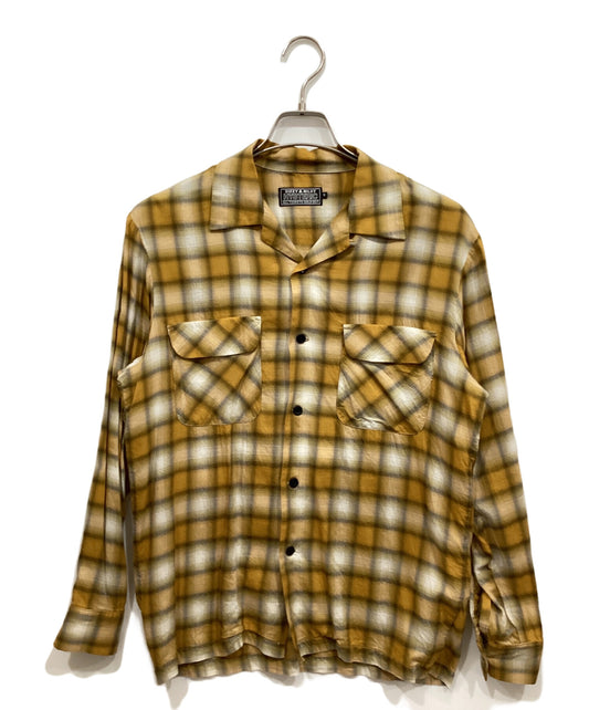 [Pre-owned] Hysteric Glamour SMOKING GIRL open collar shirt 02233AH02