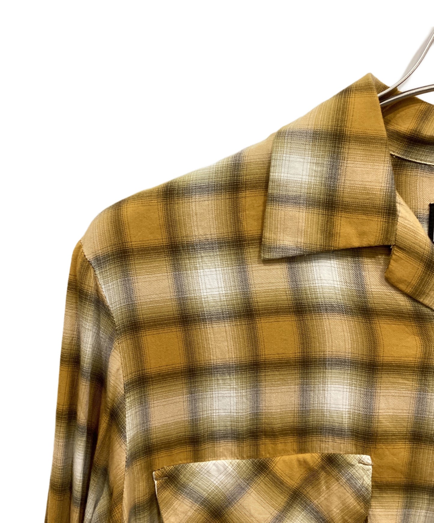 [Pre-owned] Hysteric Glamour SMOKING GIRL open collar shirt 02233AH02
