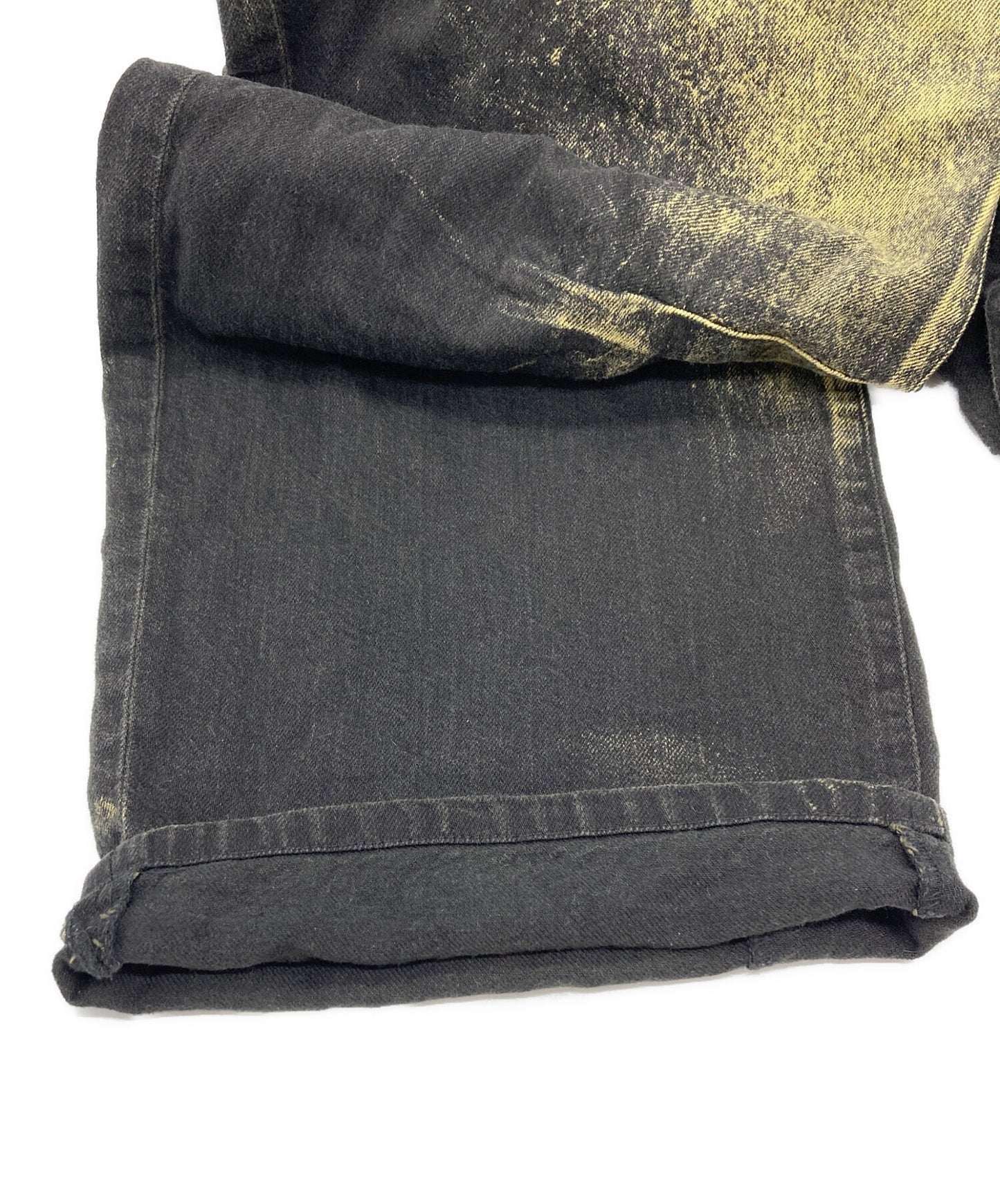 [Pre-owned] Y's WIDE LEG GUSSETED DENIM PANTS/Wide leg gusseted denim/Wide denim pants YZ-P98-010