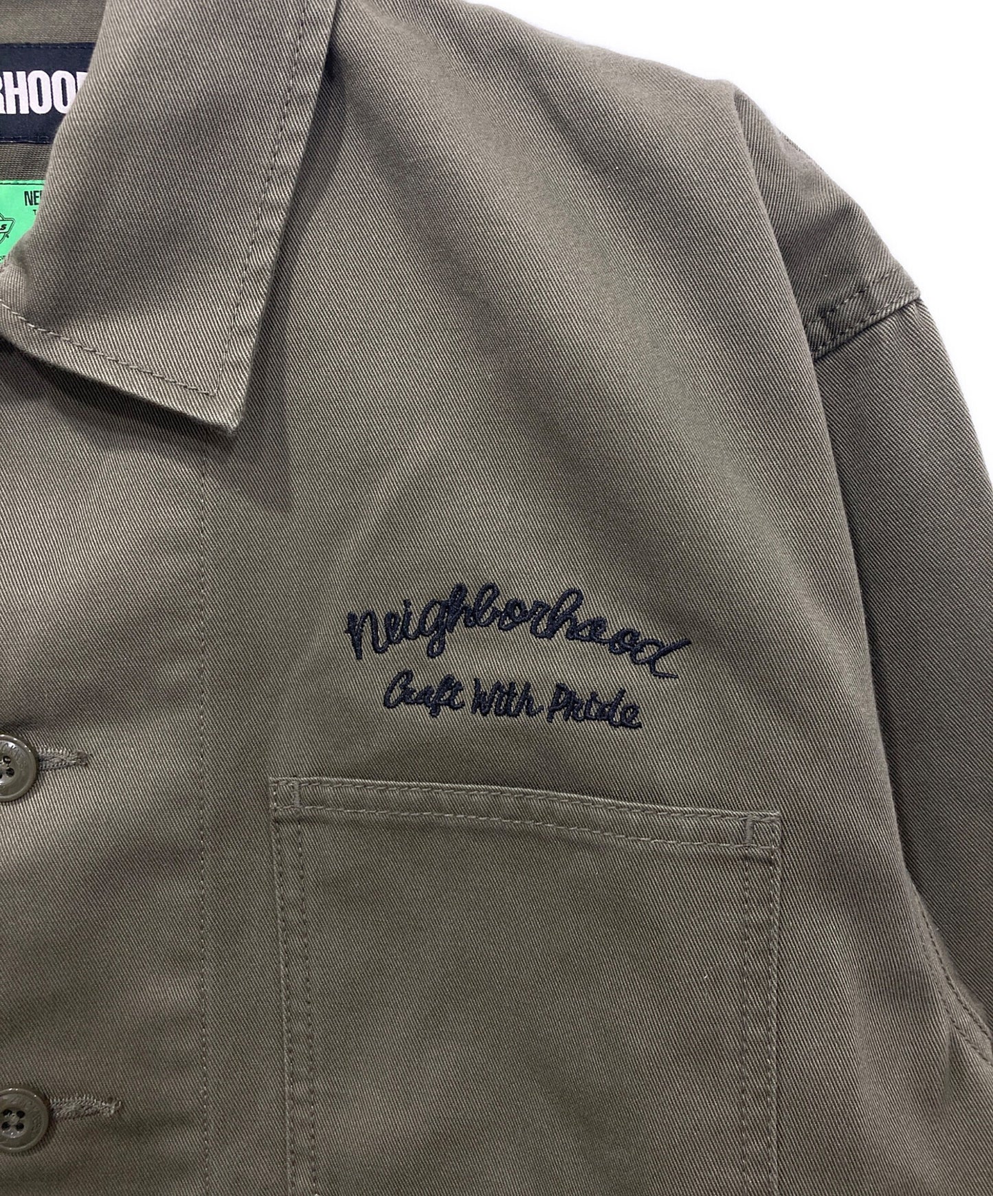 [Pre-owned] NEIGHBORHOOD COVERALL JACKET 242VFDKN-JKM02