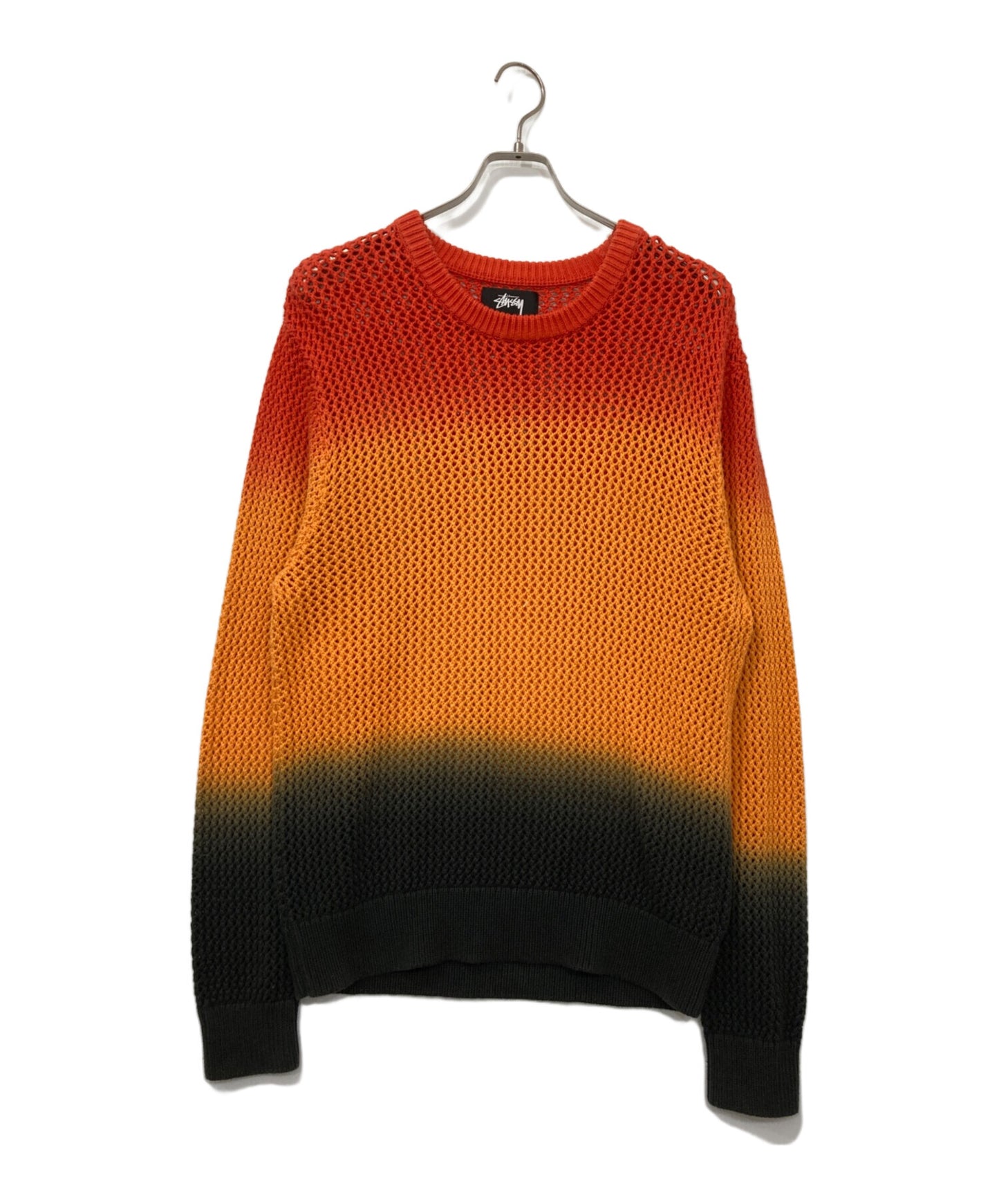 [Pre-owned] stussy Pigment Dyed Loose Gauge / Pigment Dyed Loose Gauge / Mesh Knit / Gradient Knit 117105