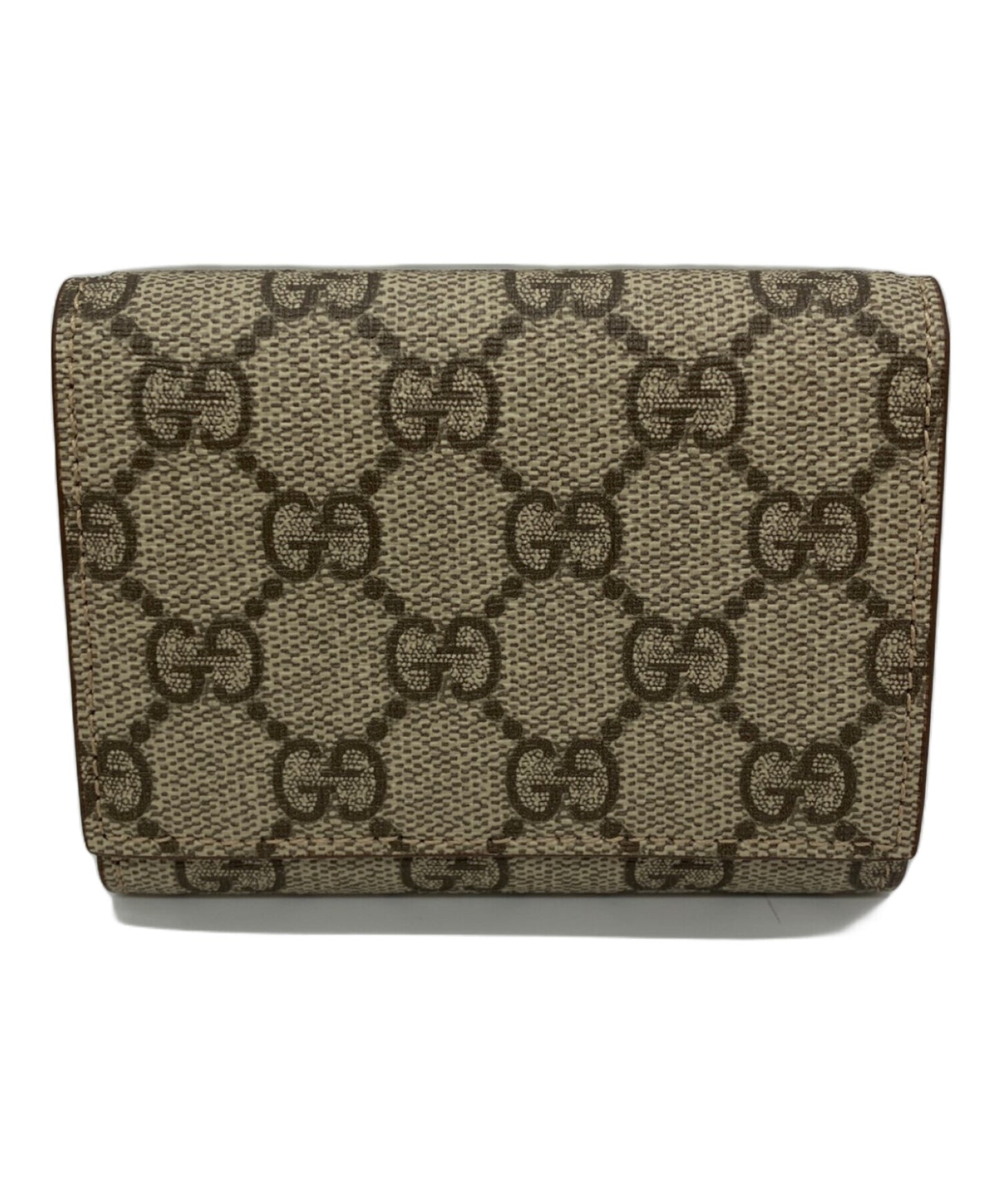 [Pre-owned] GUCCI GG Supreme Tidir Compact Wallet 769225