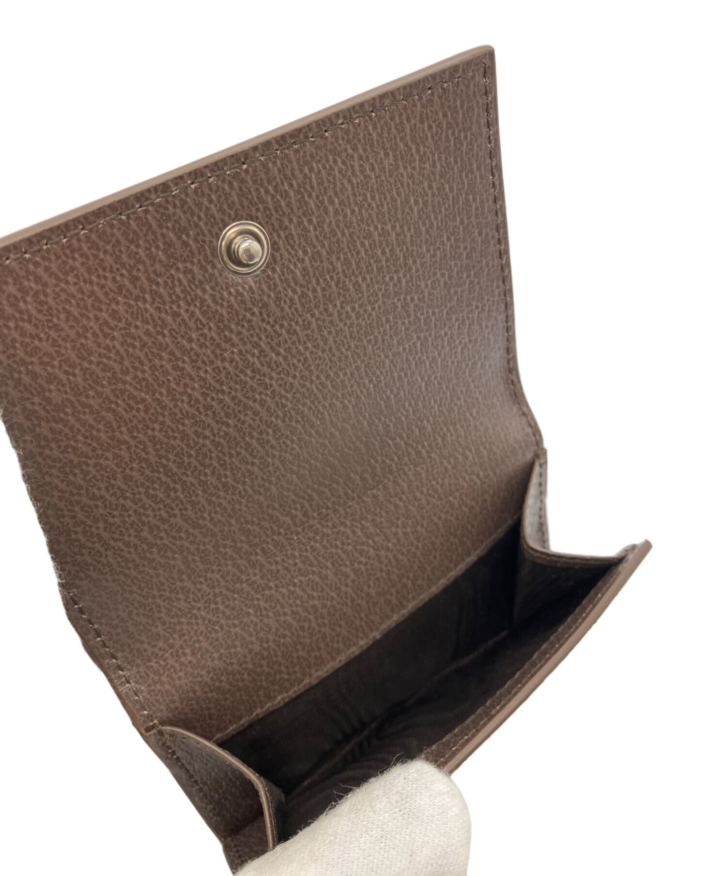 [Pre-owned] GUCCI GG Supreme Tidir Compact Wallet 769225