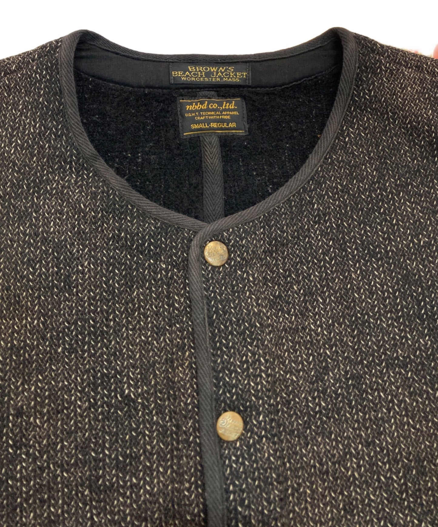 [Pre-owned] NEIGHBORHOOD BROWN'S BEACH/W-VEST 132LHBBN-JKM02