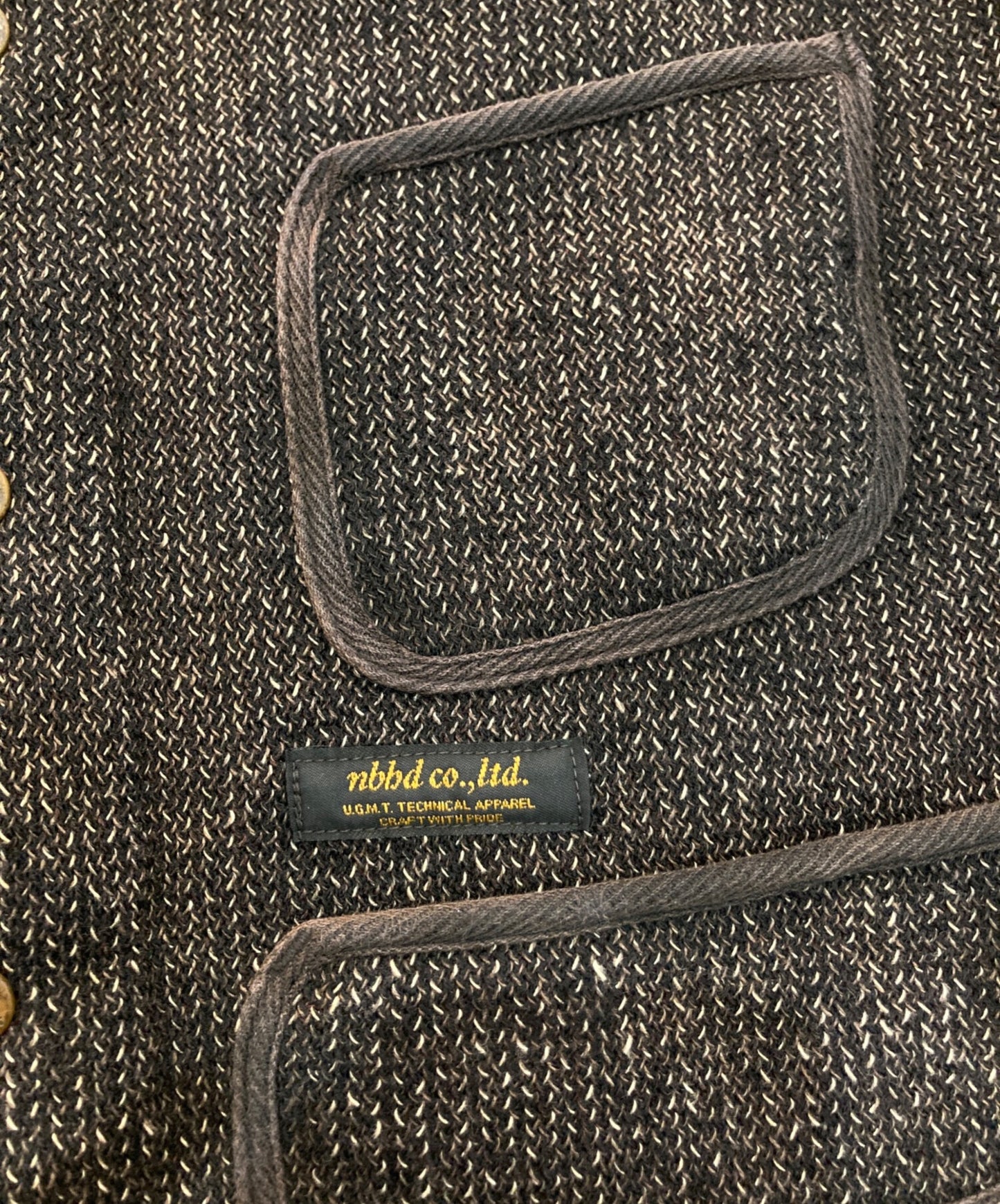 [Pre-owned] NEIGHBORHOOD BROWN'S BEACH/W-VEST 132LHBBN-JKM02