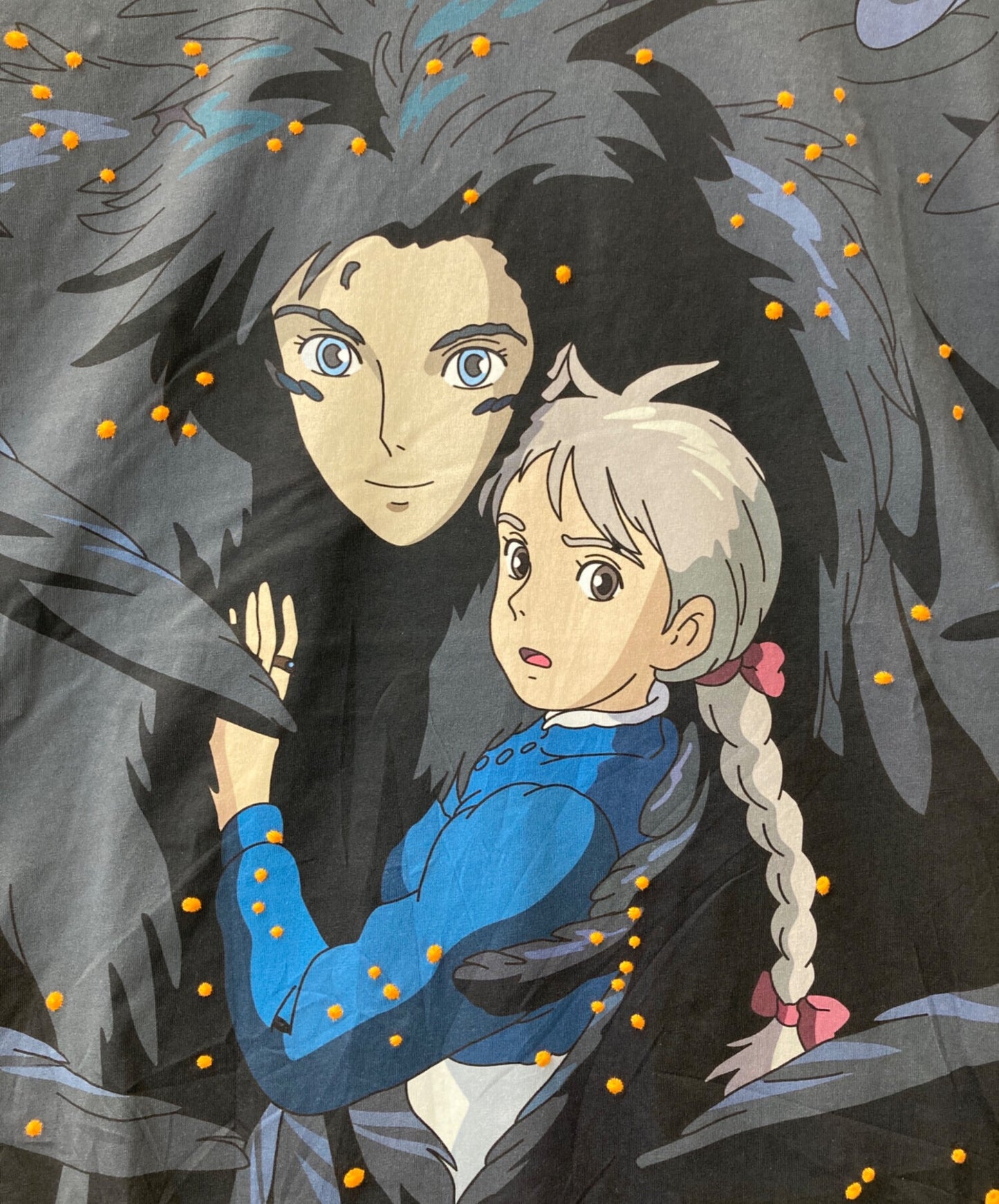 [Pre-owned] LOEWE Anagram collaboration T-shirt Howl's Moving Castle SB44Y22X16