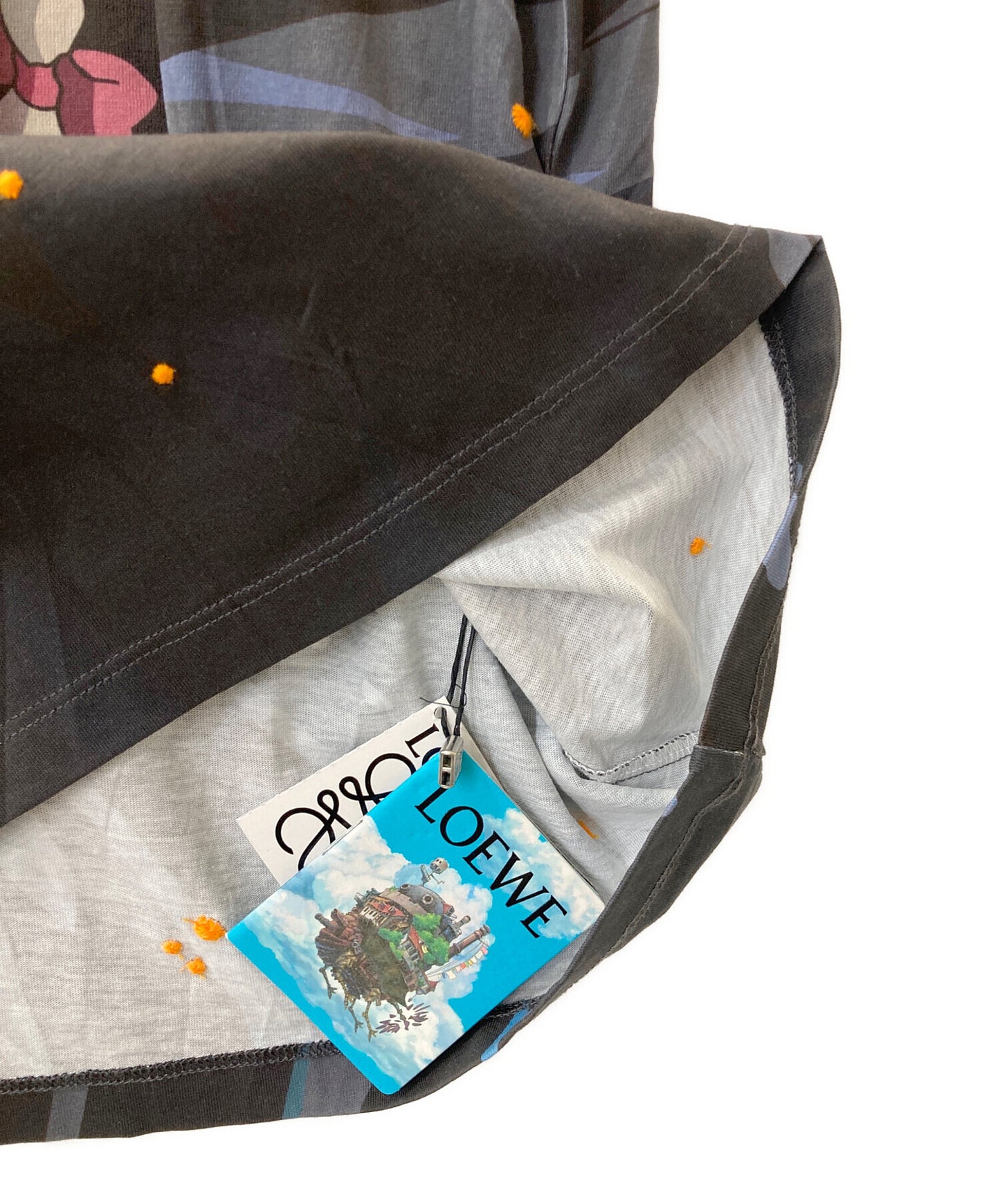 [Pre-owned] LOEWE Anagram collaboration T-shirt Howl's Moving Castle SB44Y22X16