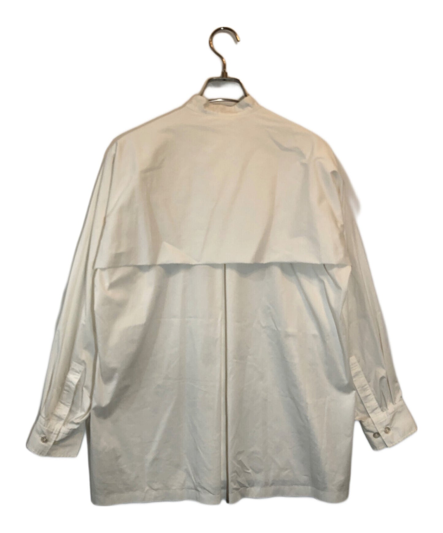 [Pre-owned] ISSEY MIYAKE band-collar shirt IM38FJ040