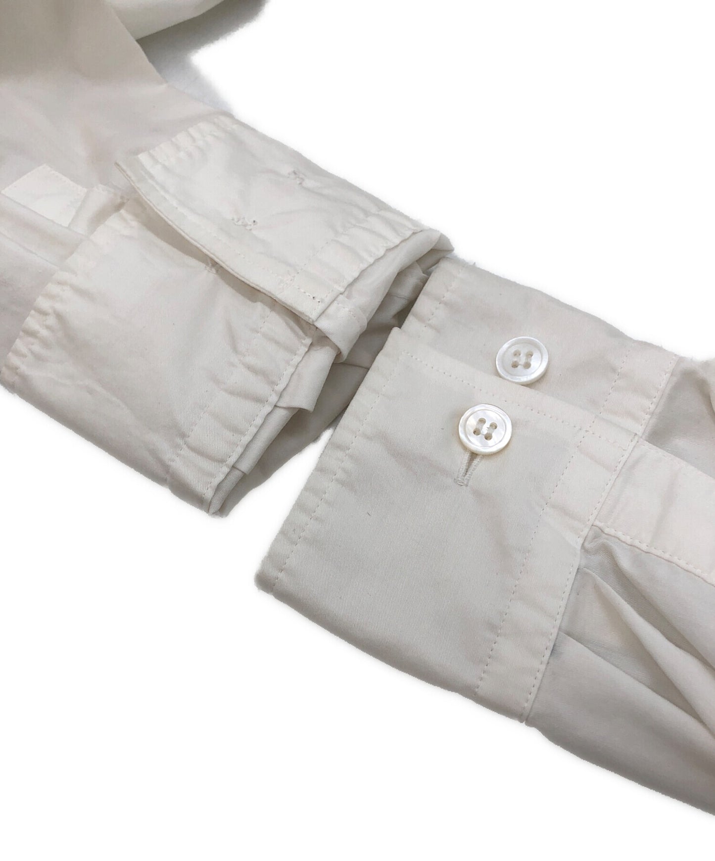 [Pre-owned] ISSEY MIYAKE band-collar shirt IM38FJ040