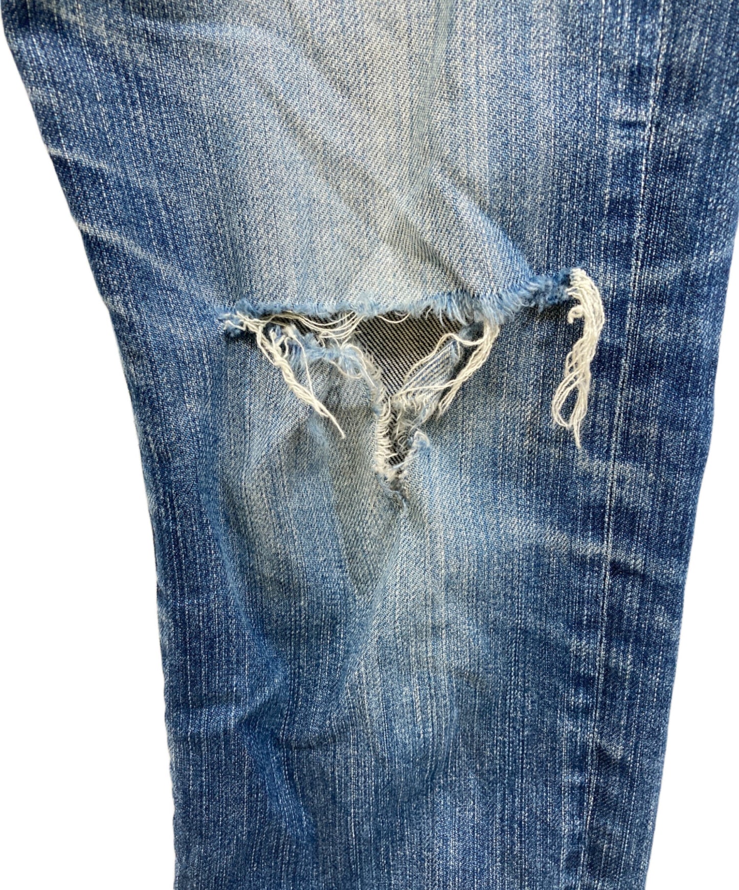 [Pre-owned] Hysteric Glamour Studded Damaged Denim Pants