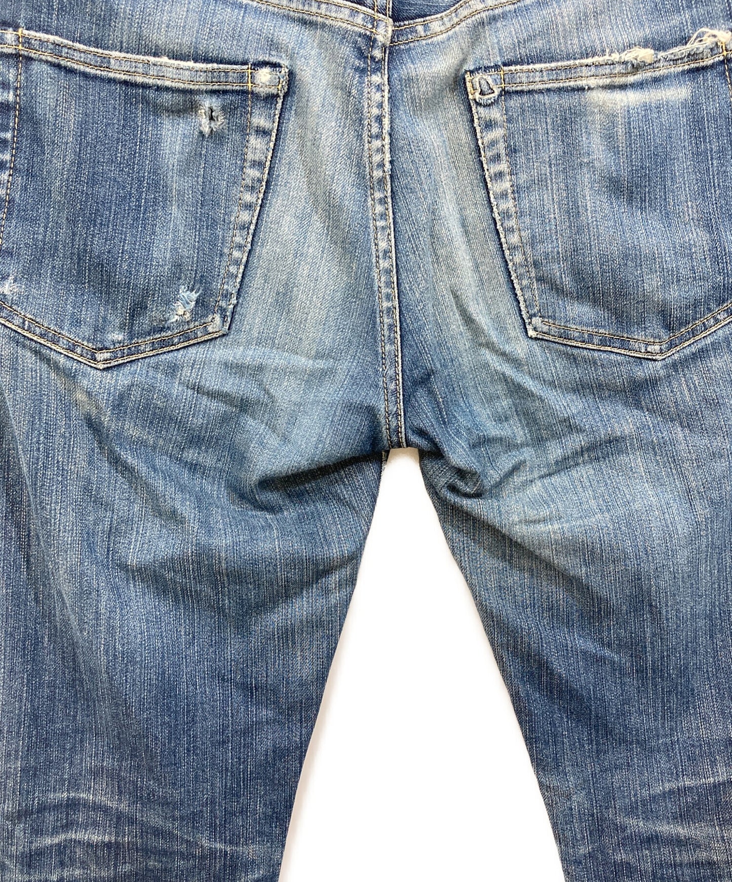 [Pre-owned] Hysteric Glamour Studded Damaged Denim Pants