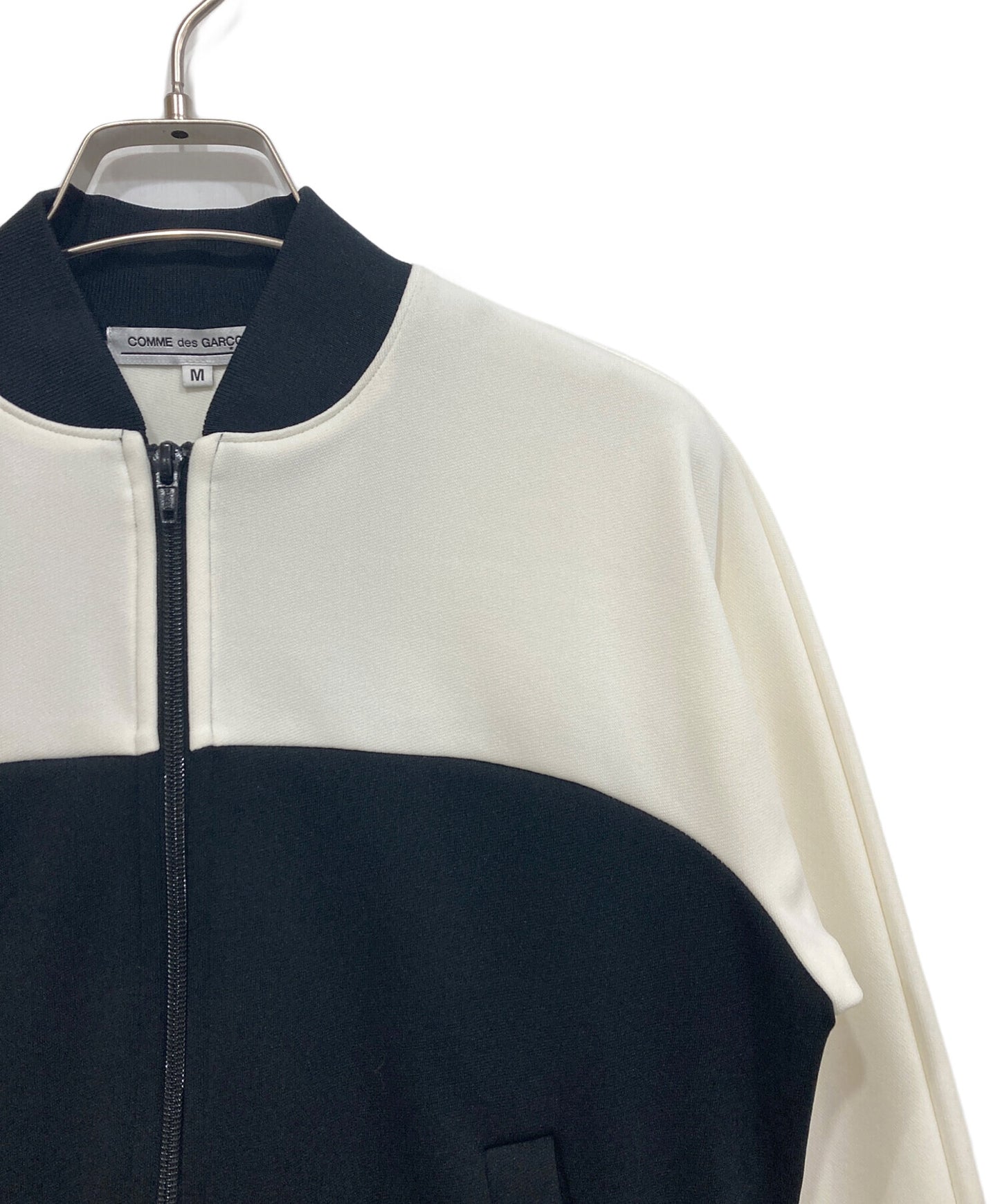 [Pre-owned] COMME des GARCONS bi-color track jersey OX-T021