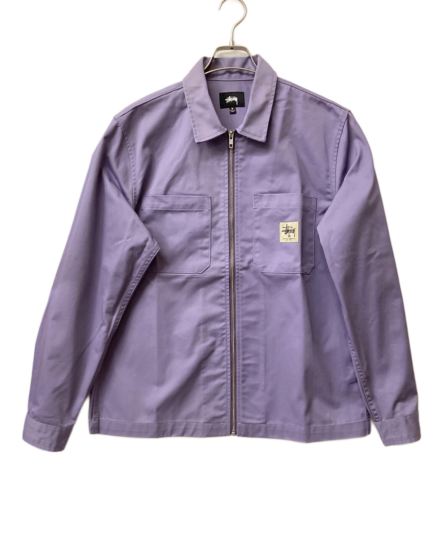 [Pre-owned] stussy ZIP UP WORK SHIRT 1110065