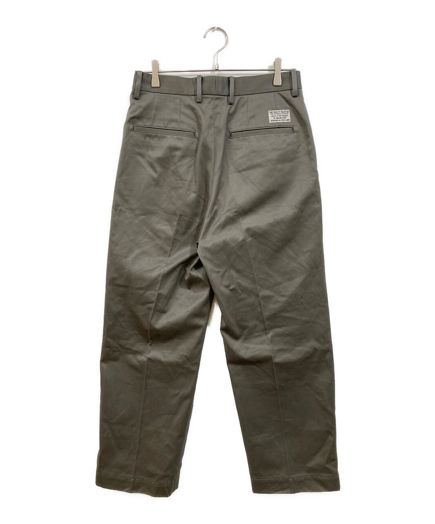 [Pre-owned] WACKO MARIA DOUBLE PLEATED CHINO TROUSERS