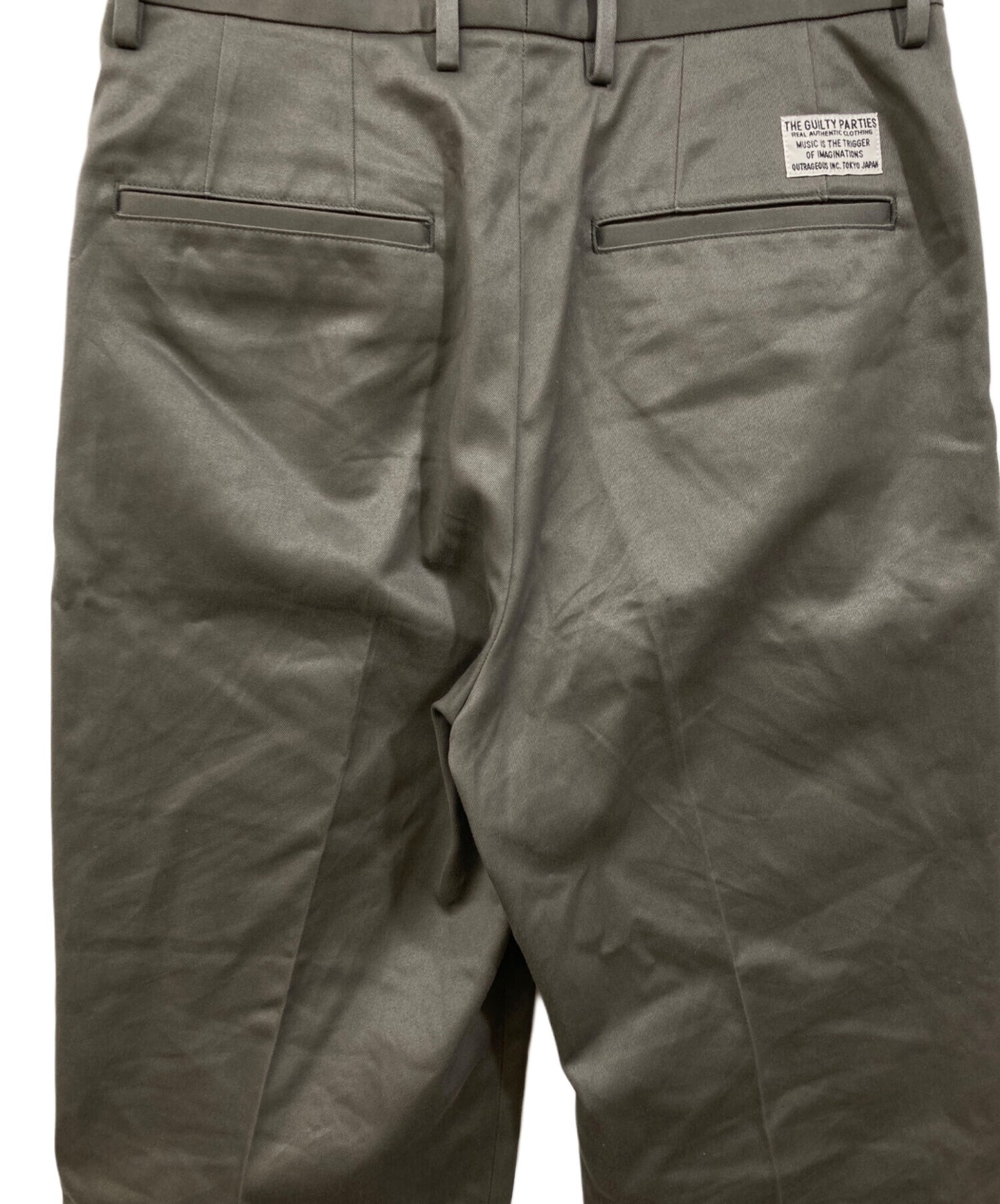 [Pre-owned] WACKO MARIA DOUBLE PLEATED CHINO TROUSERS