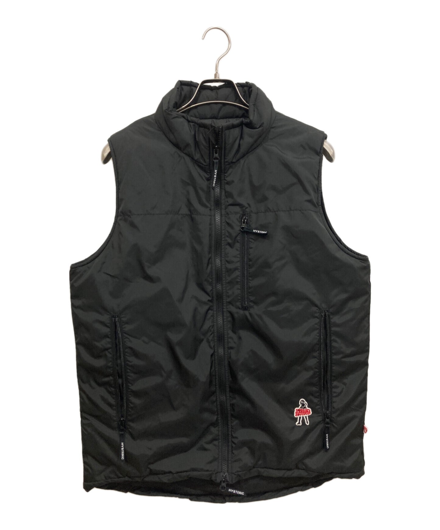 [Pre-owned] Hysteric Glamour VIXEN GIRL patch military vest 02243AV02