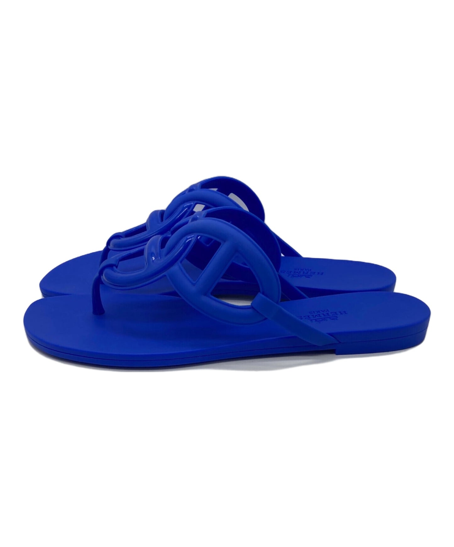 [Pre-owned] HERMES Egerie Rubber Sandal 221001Z