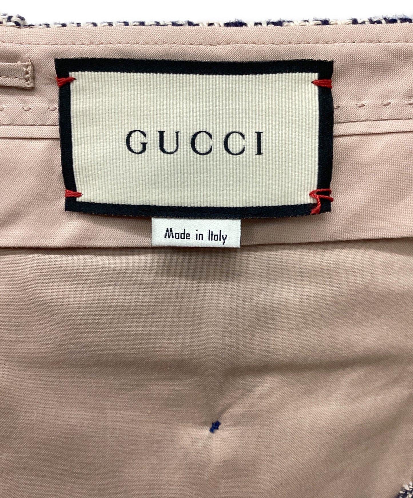 [Pre-owned] GUCCI check pants 595172 ZAC6B