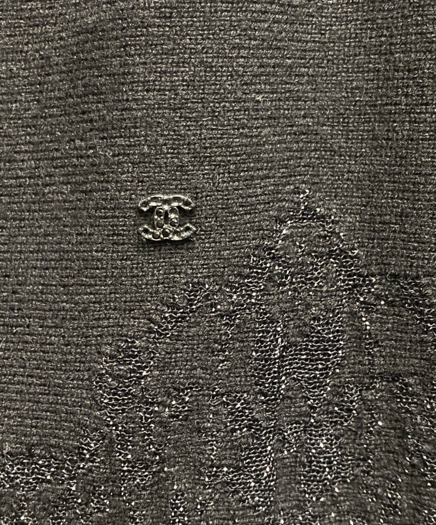 [Pre-owned] CHANEL Lame Knit Skirt P29103K00191