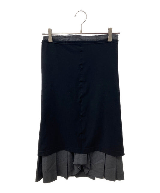 [Pre-owned] COMME des GARCONS long skirt with a turned-up collar GT-S001