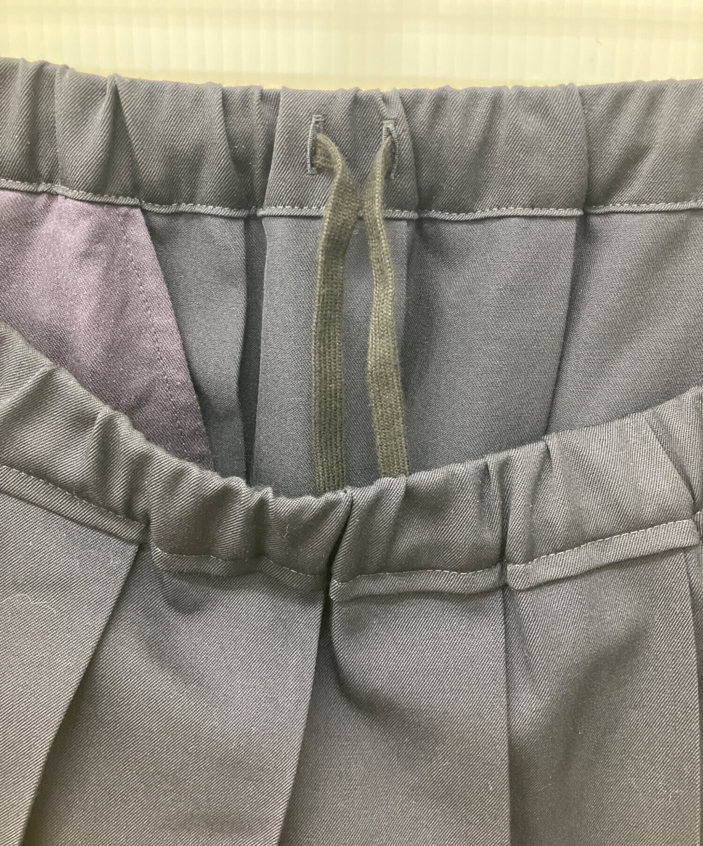 [Pre-owned] TAO COMME des GARCONS Wool gaber post-dyed pleated skirt TC-S101