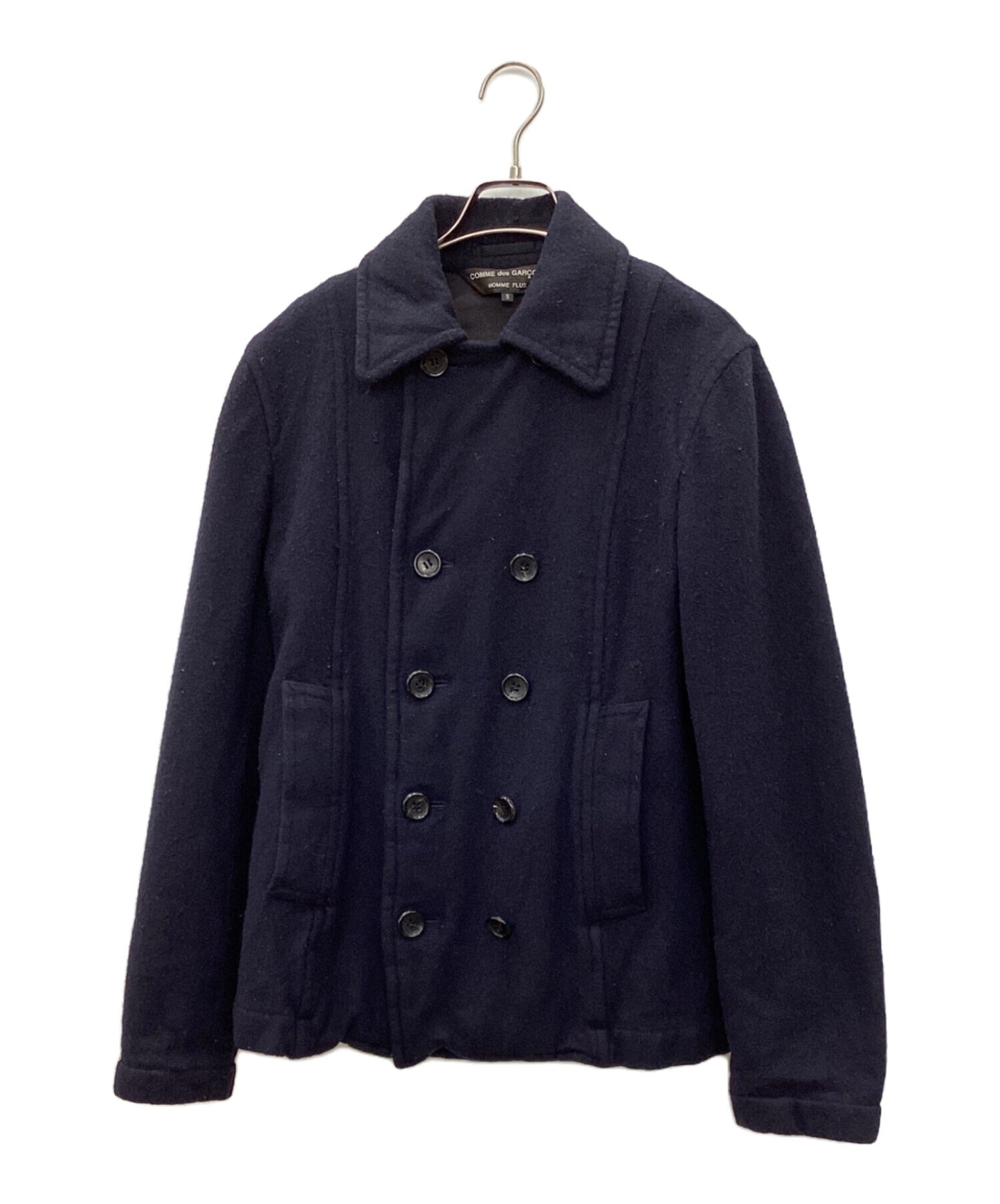 [Pre-owned] COMME des GARCONS HOMME PLUS Wool Shrinkable P Coat AD2008 PB-C013