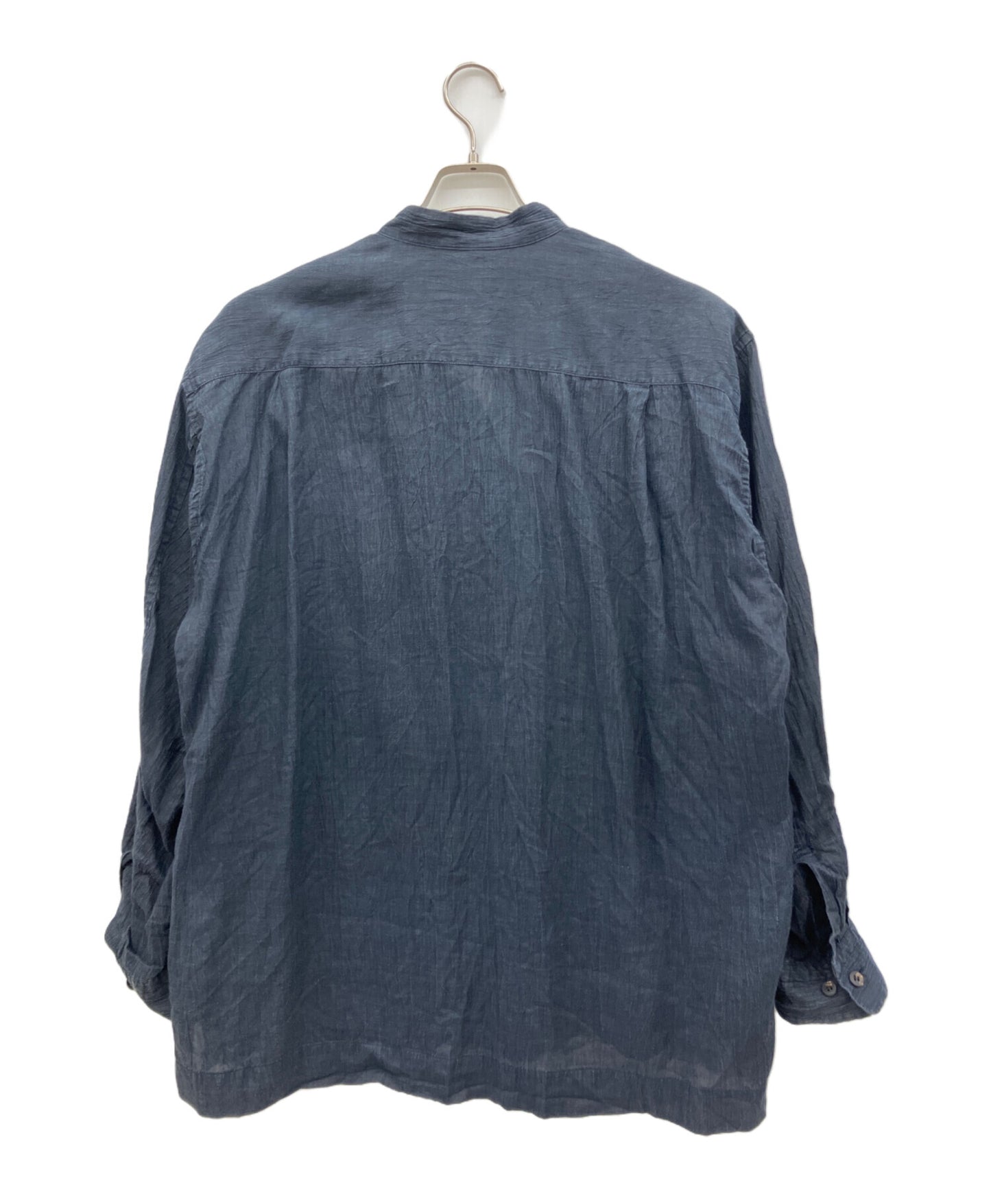 [Pre-owned] ISSEY MIYAKE MEN band-collar shirt ME01FJ217