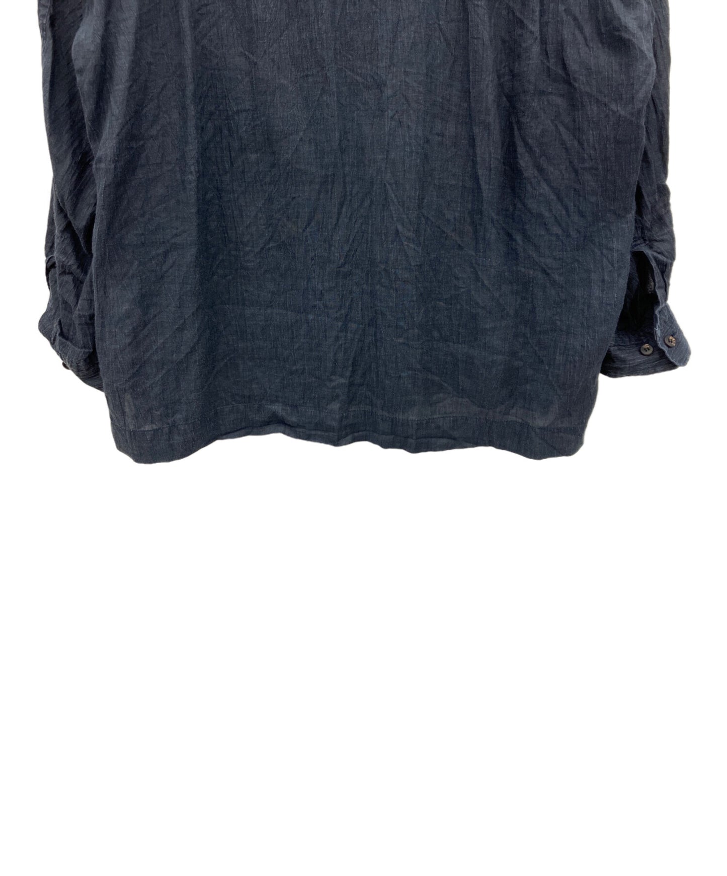 [Pre-owned] ISSEY MIYAKE MEN band-collar shirt ME01FJ217