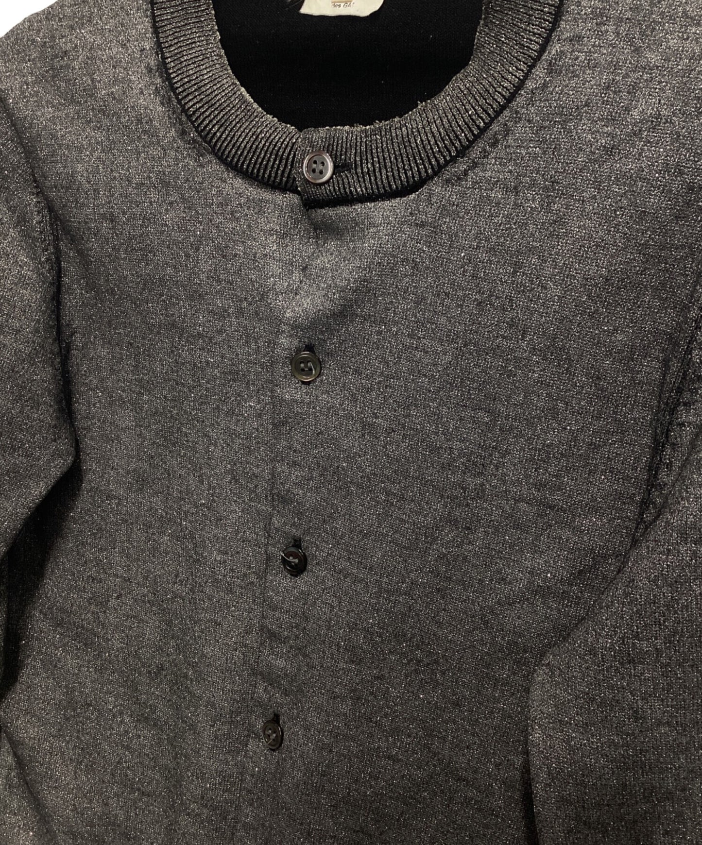 [Pre-owned] COMME des GARCONS Gradient Lame Cardigan GF-N035