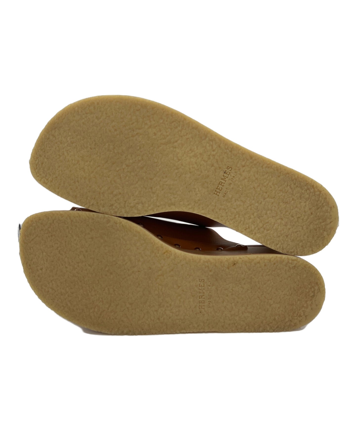 [Pre-owned] HERMES Wedge sole sandals Ellipse CL221045Z 2110