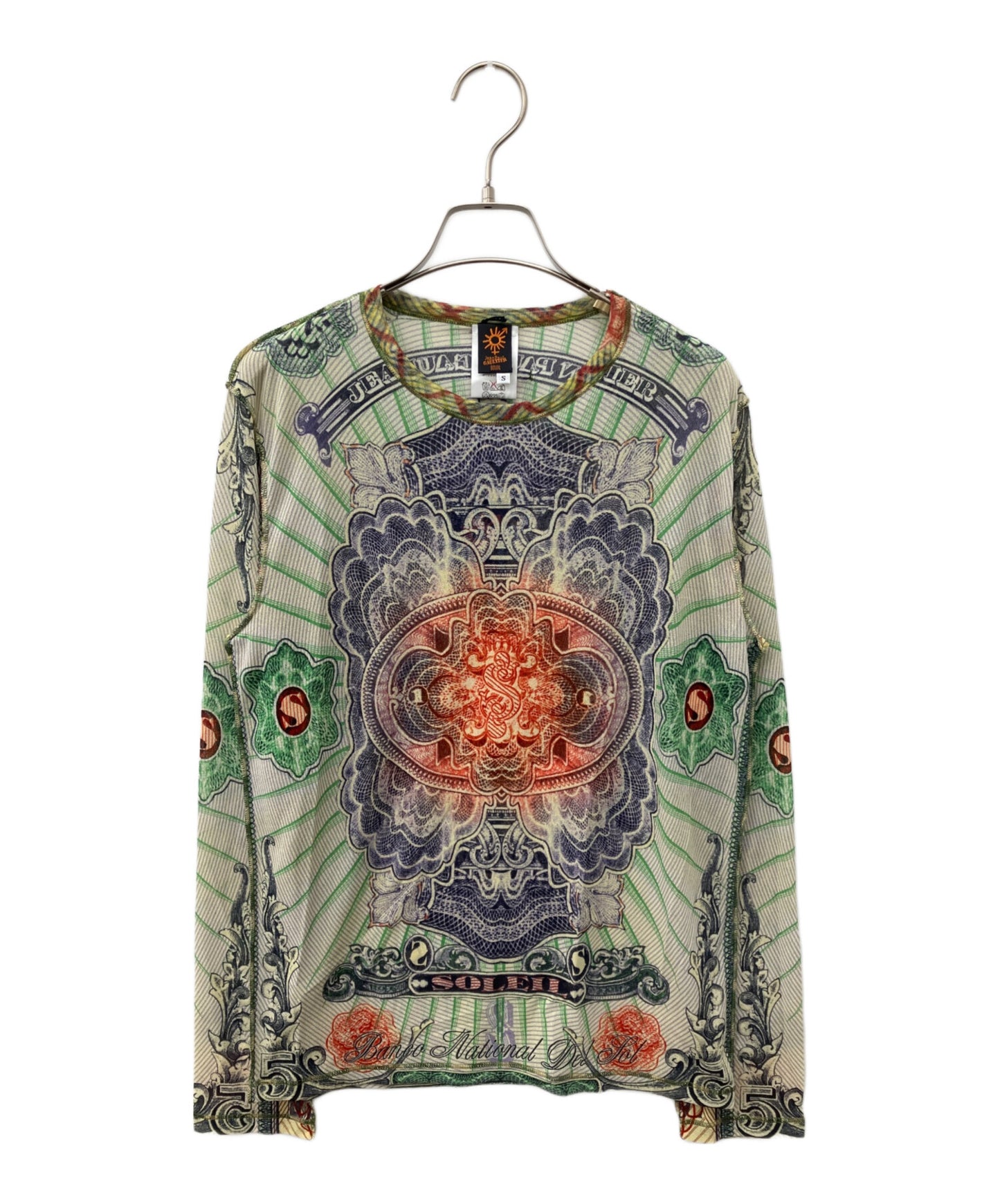 [Pre-owned] Jean Paul GAULTIER SOLEIL powernet cut-and-sew KKG9HM0279